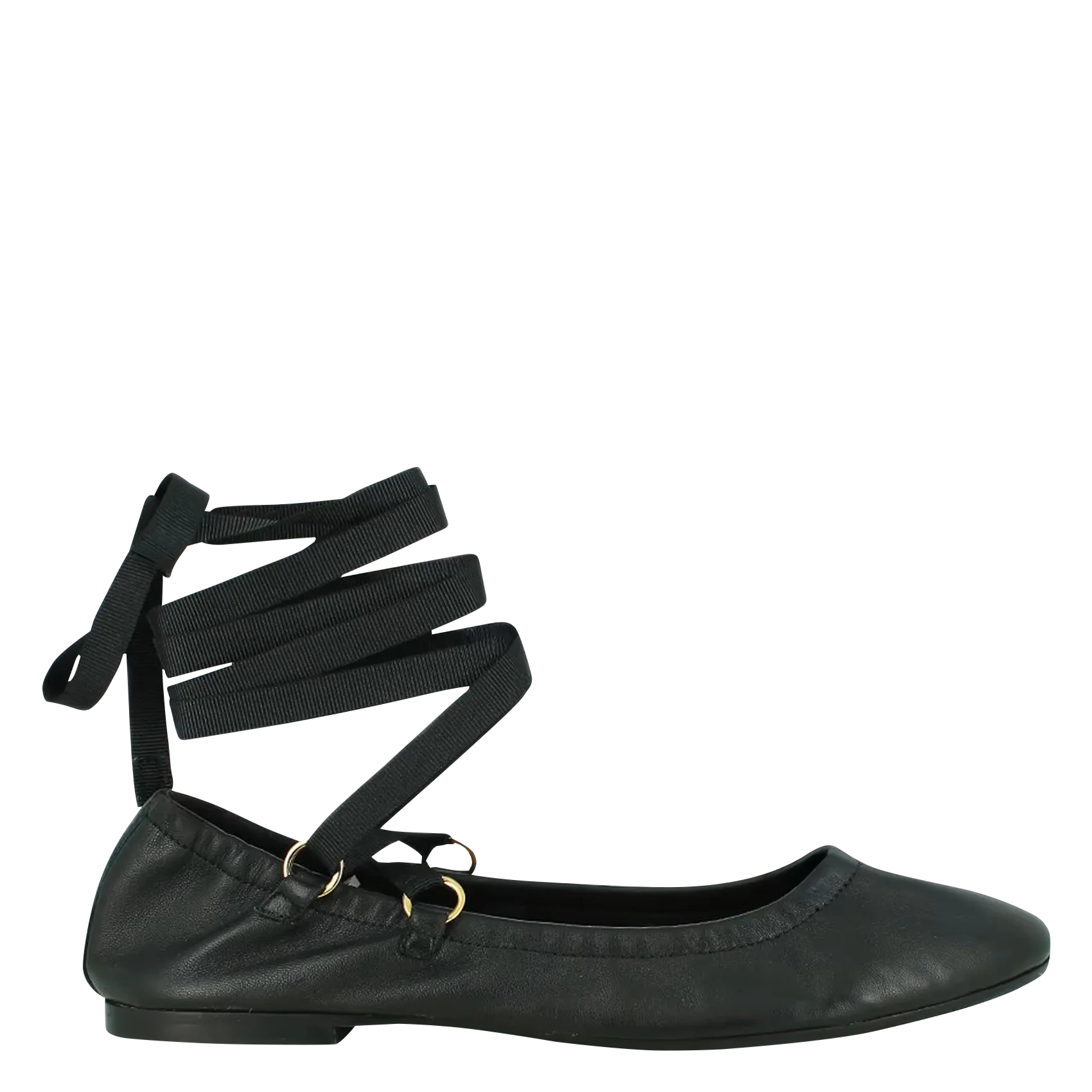 Ballerinas - Leder Schwarz DESIREUSE