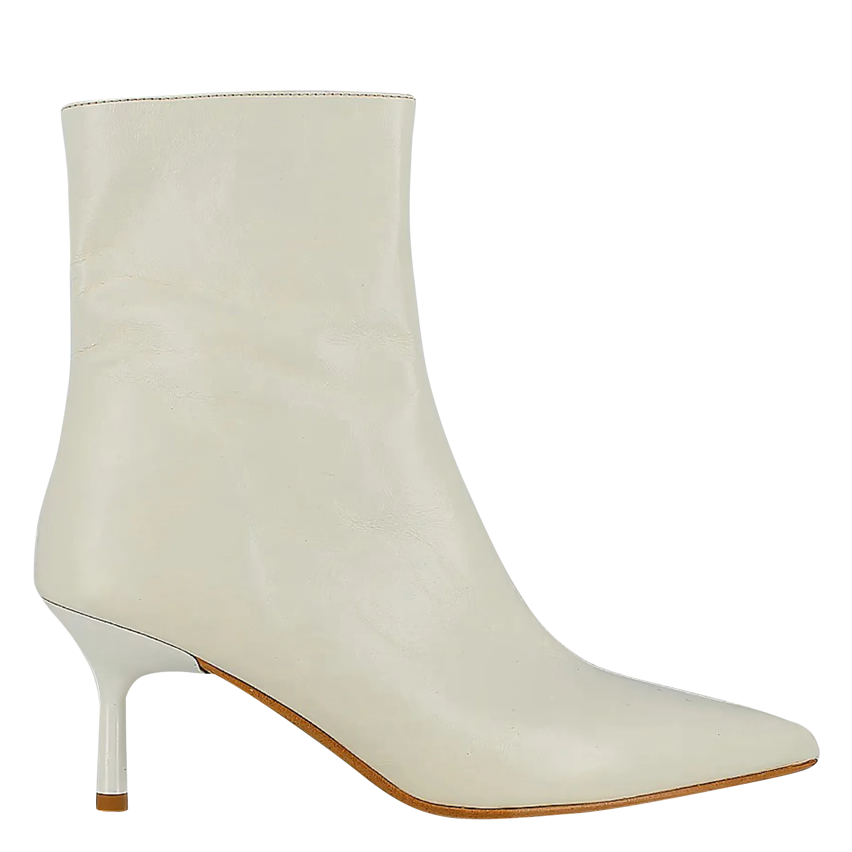 - 100% Leder, - abgerundet, - Reißverschluss innen, - Absatzhöhe: 9 cm. Braun DIEM