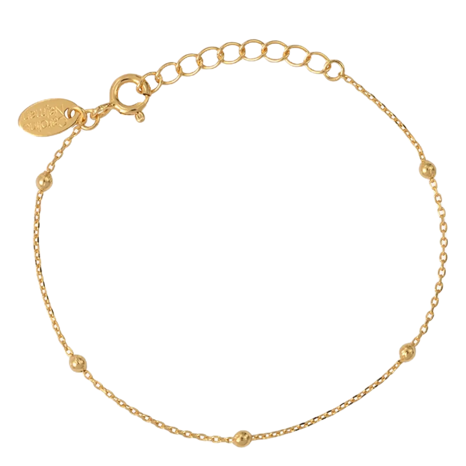 Armband aus vergoldetem Messing Golden EMI