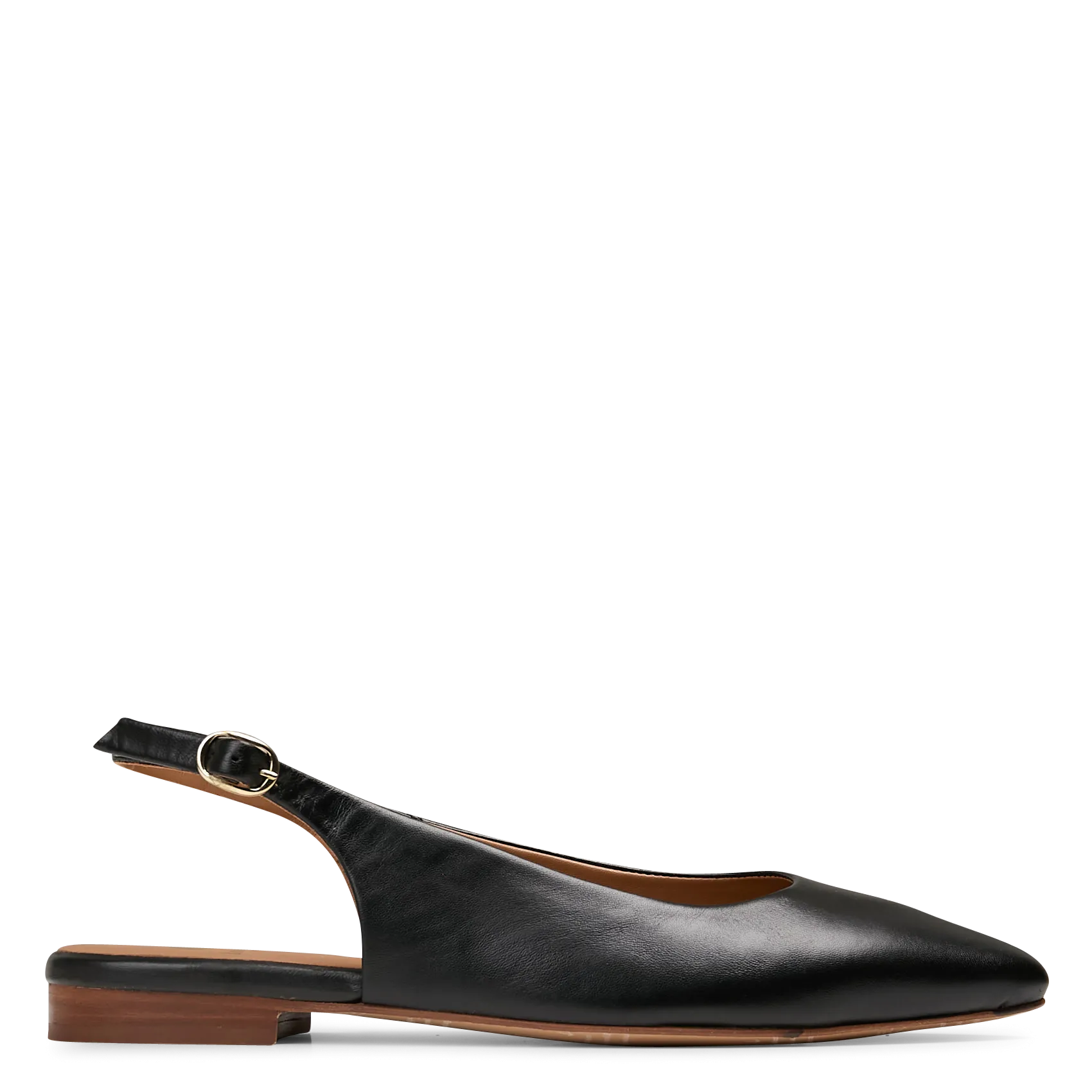 Ballerinas - Leder Schwarz PAIGE