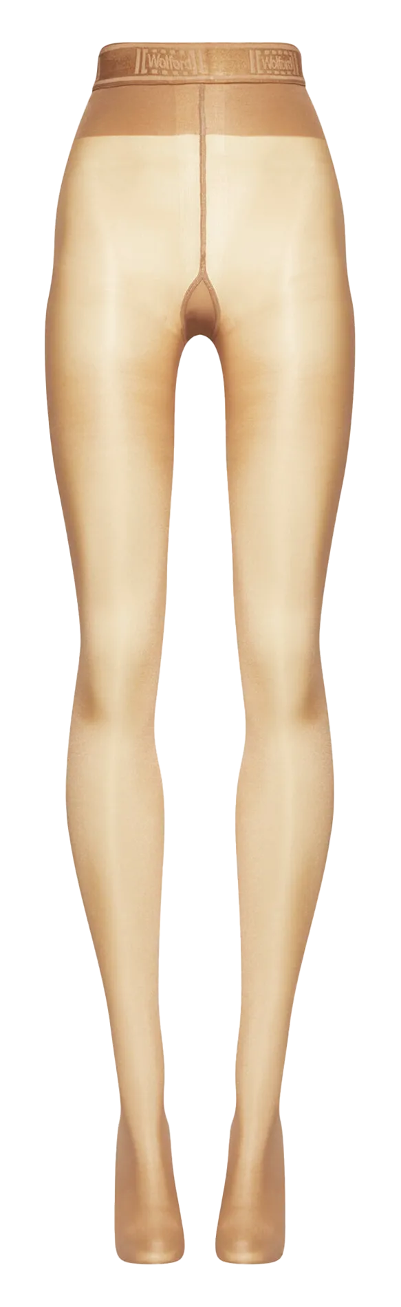 Halbtransparente Strumpfhose Beige NEON 40