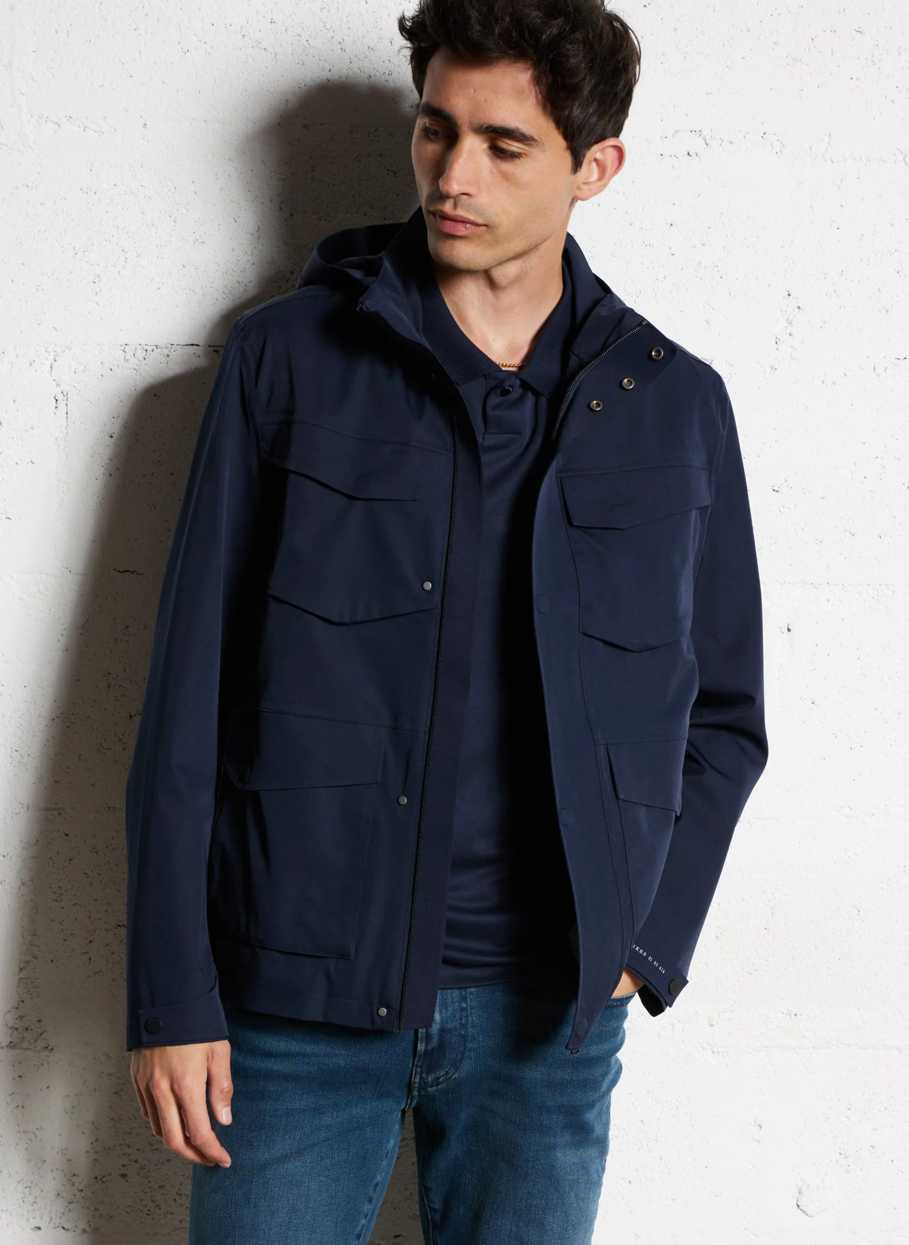 Parka Blau