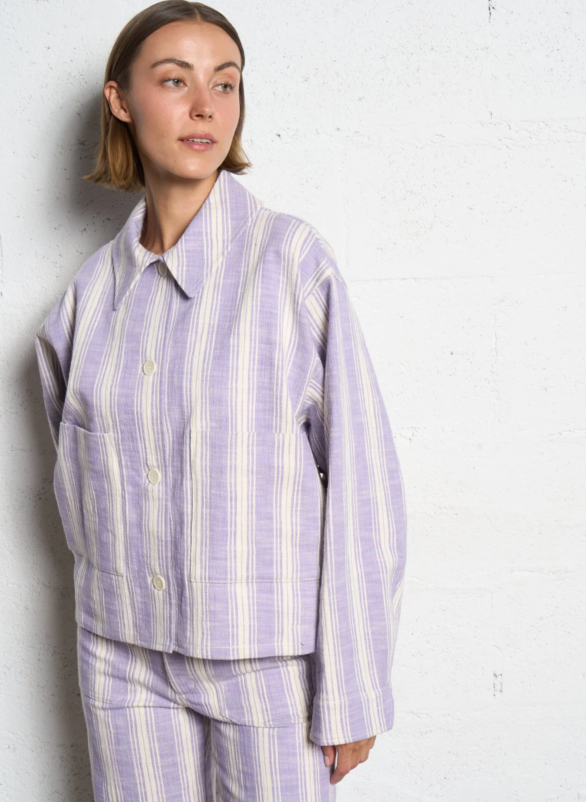 Baumwoll-Blazer Mehrfarbig SAMIL