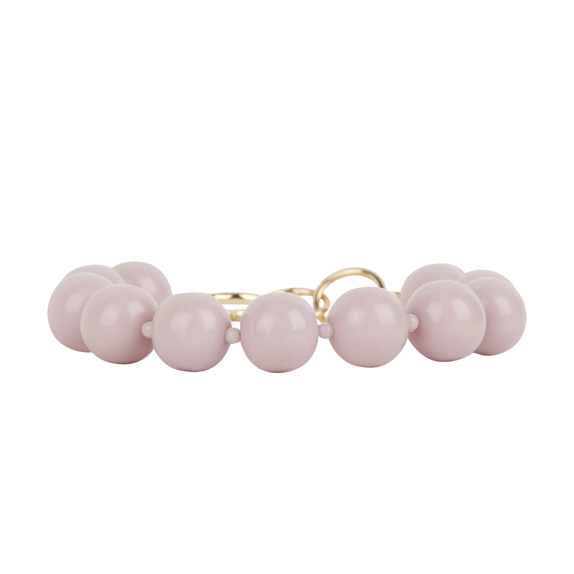 Perlenarmband Violett BELLA