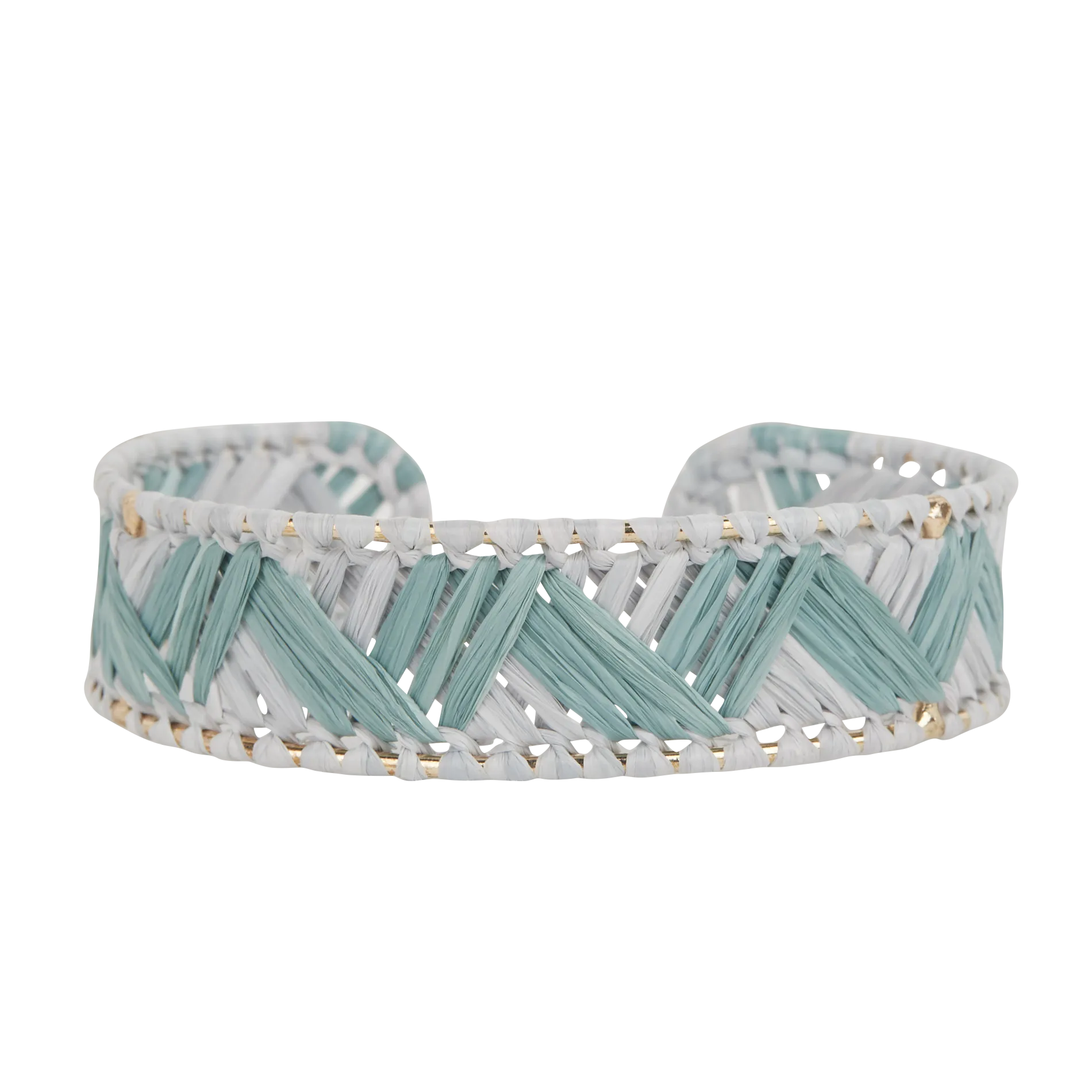 Raffiaband Grun JANIE