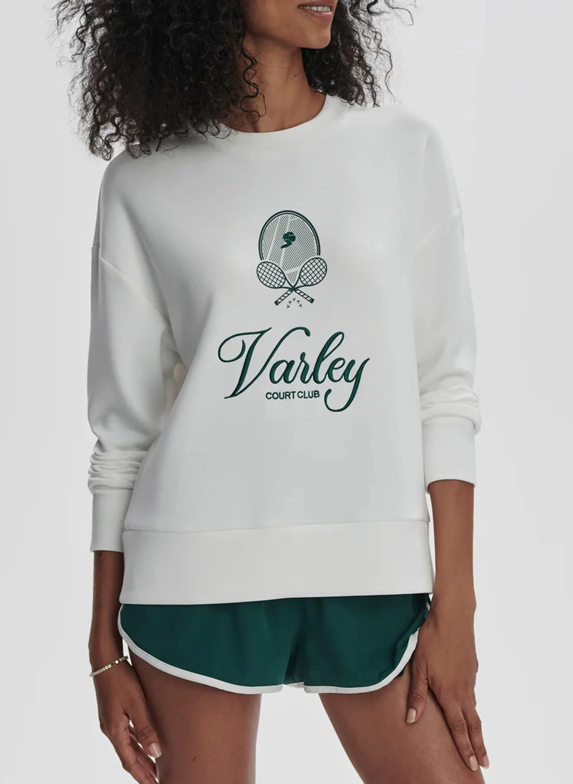 Baumwoll-Sweater mit Rundhalsausschnitt Mehrfarbig RASCO