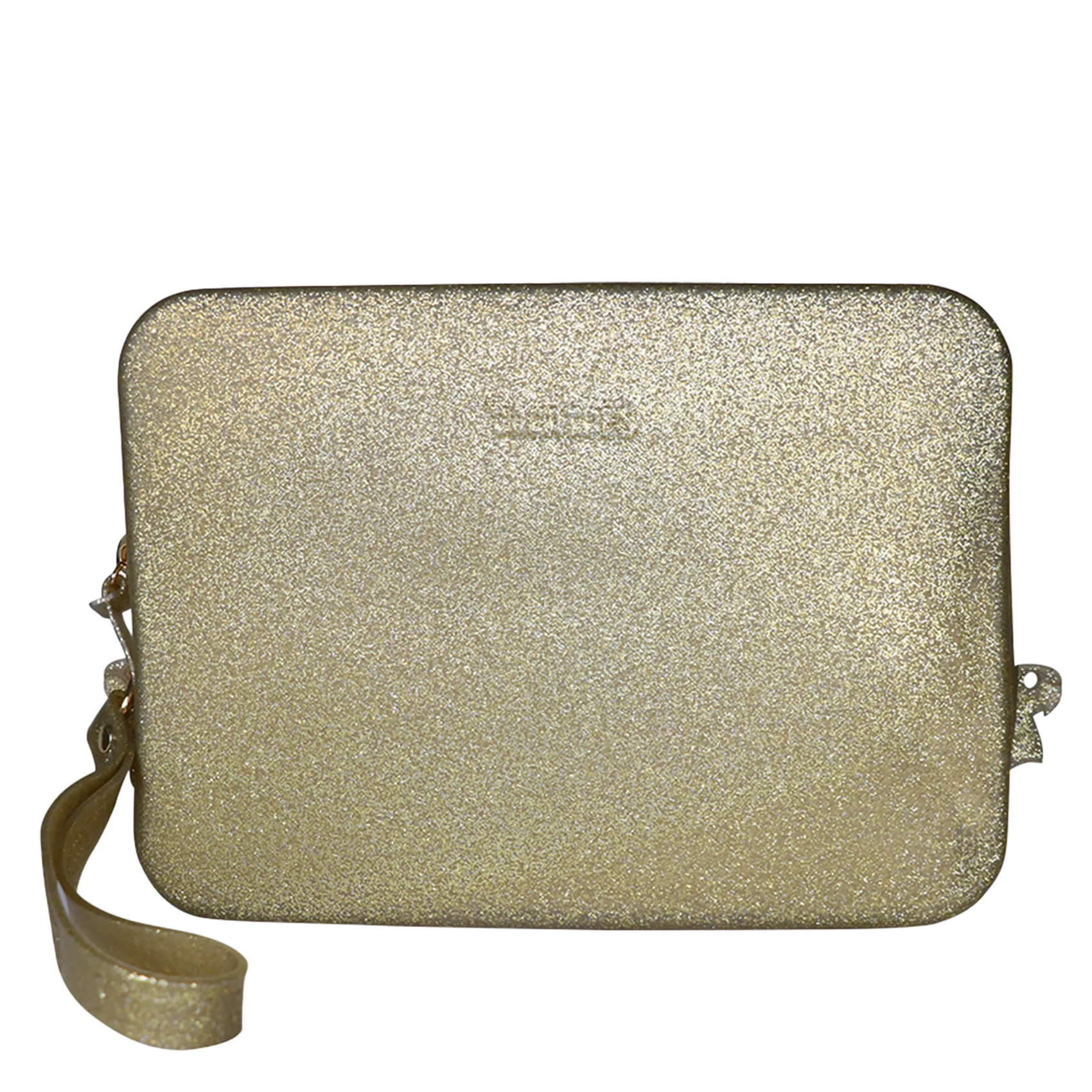Clutch mit Pailletten Golden GISELA