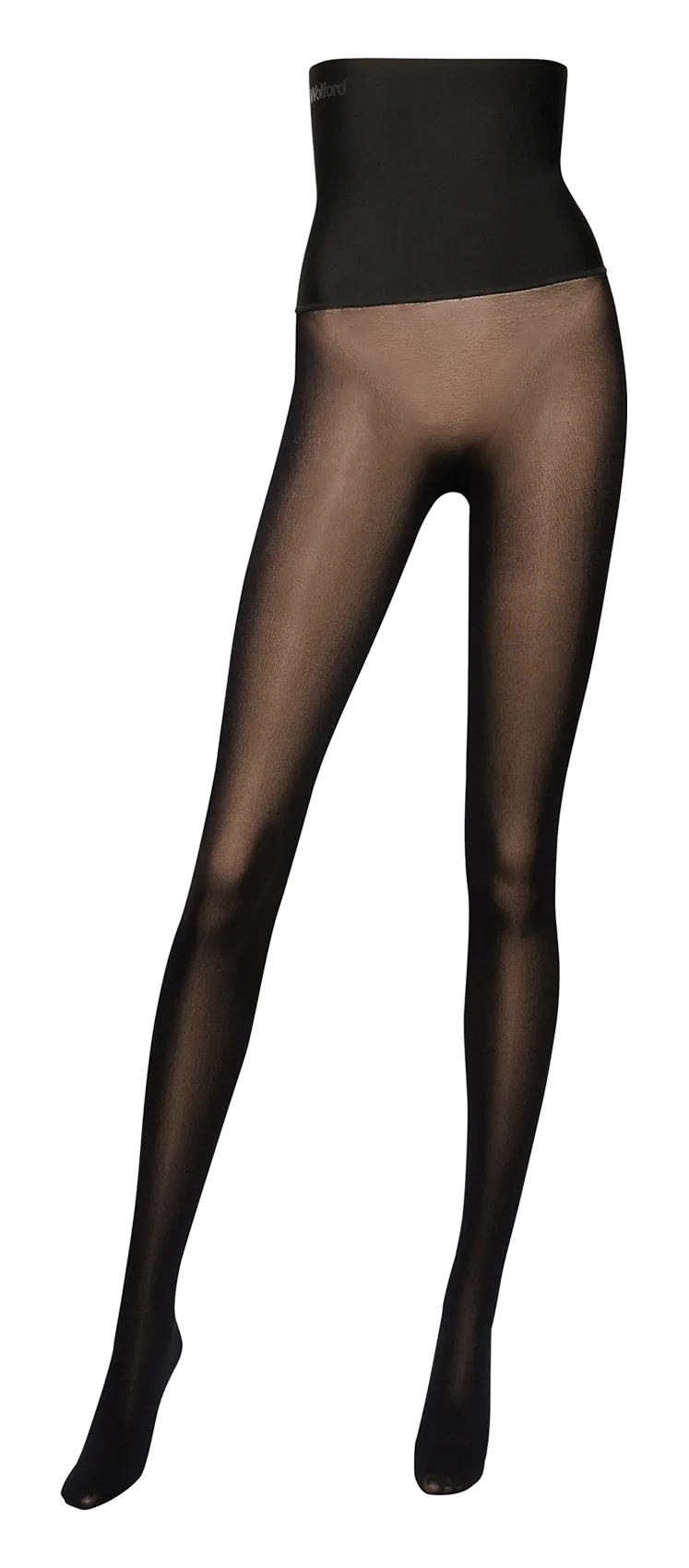 Hohe Taille Strumpfhosen Schwarz