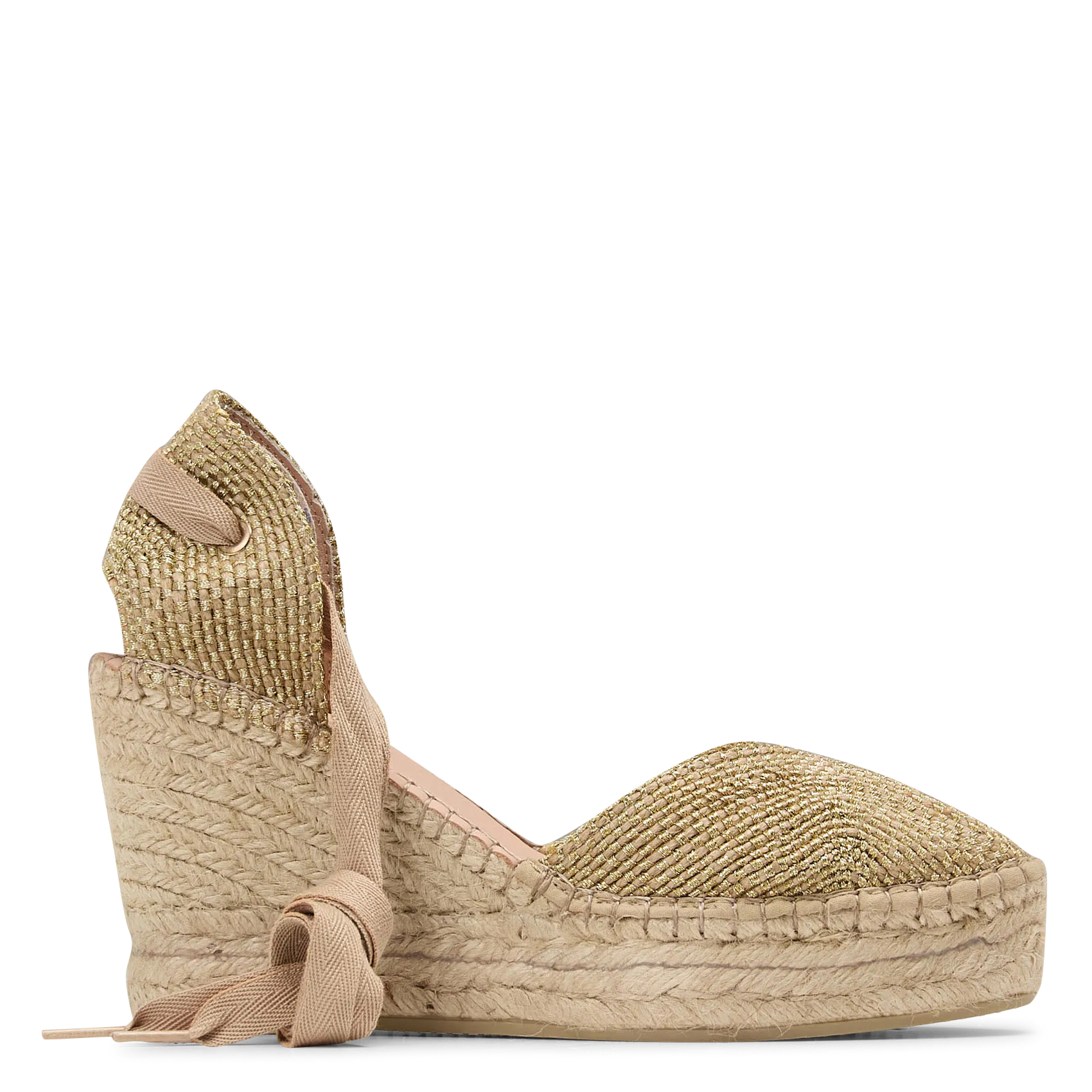 Canvas-Espadrilles Golden CELINE