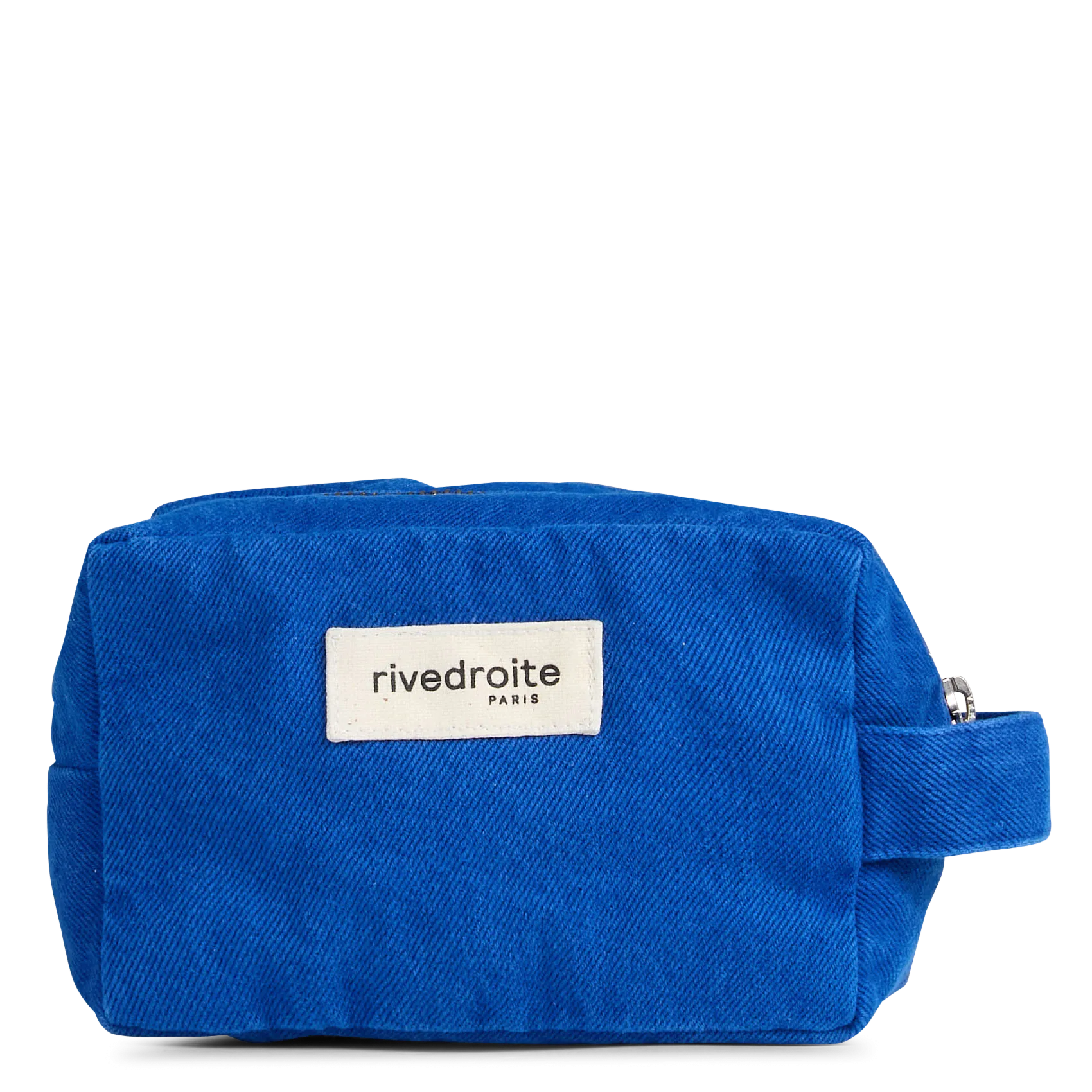 Bio-Baumwollmischung Schal Blau TOURNELLES