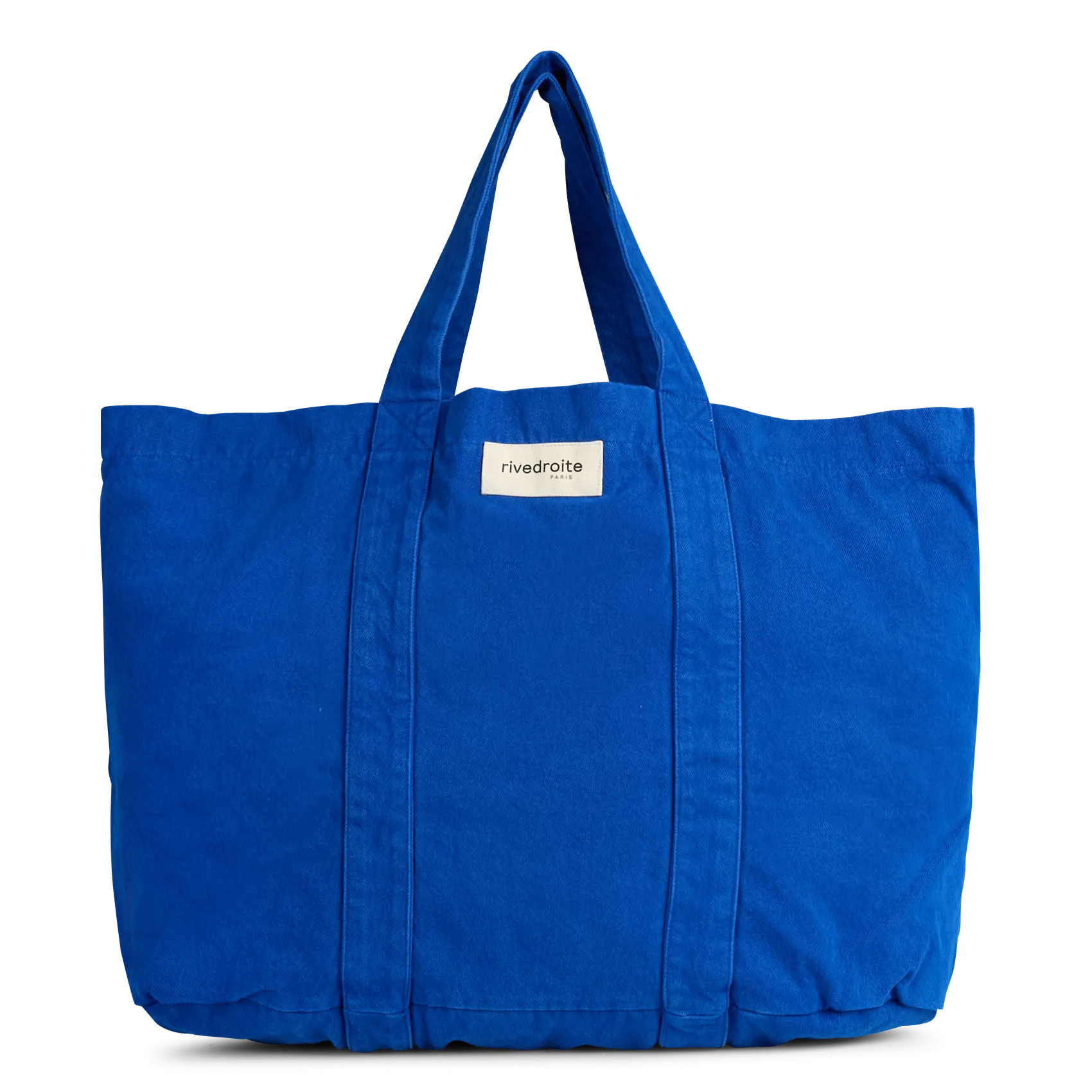 Bio-Baumwollmischung Einkaufstasche Blau MARCEL XS