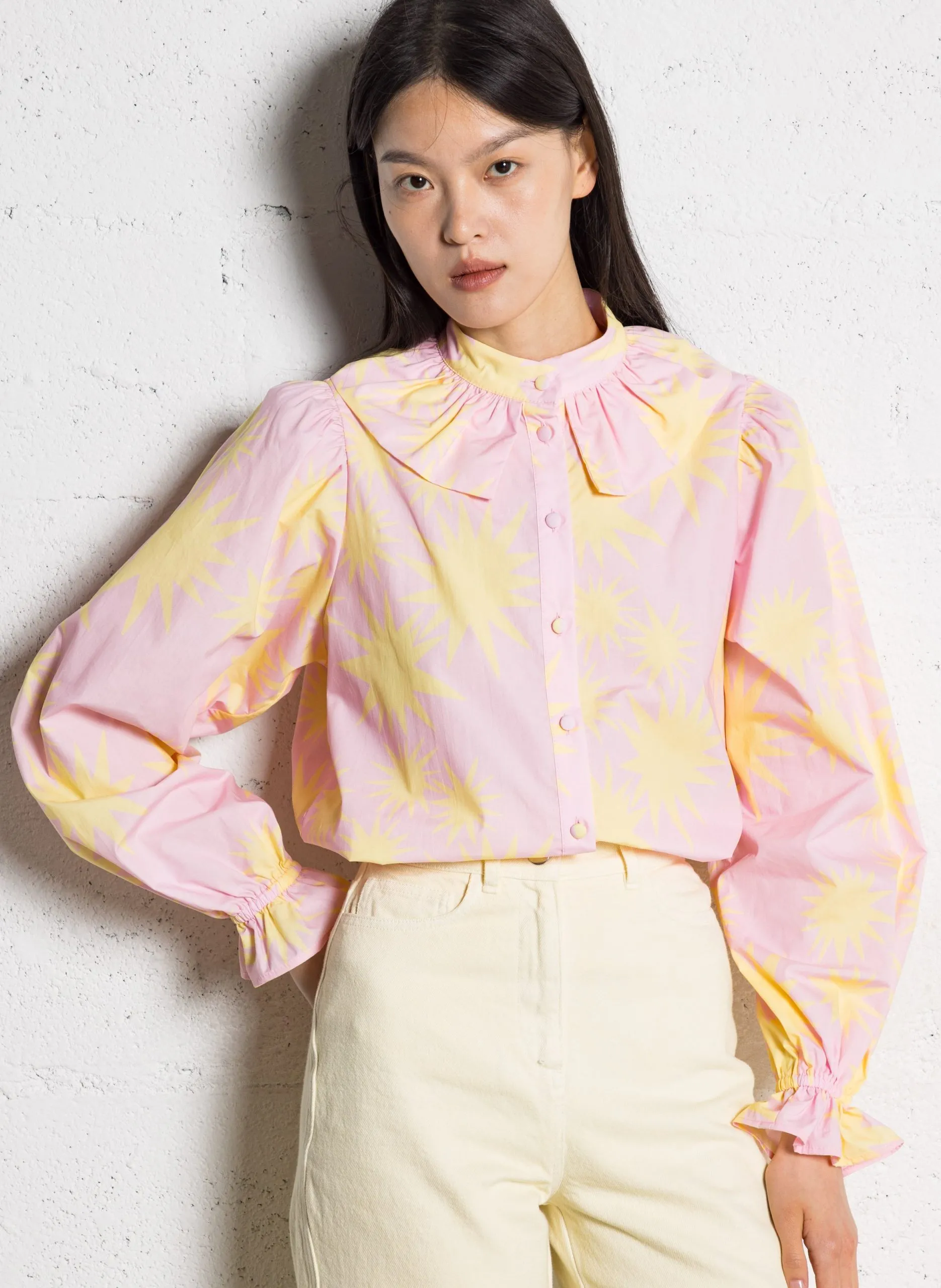 Colonel - Einfarbiges Hemd Rosa COLETTE