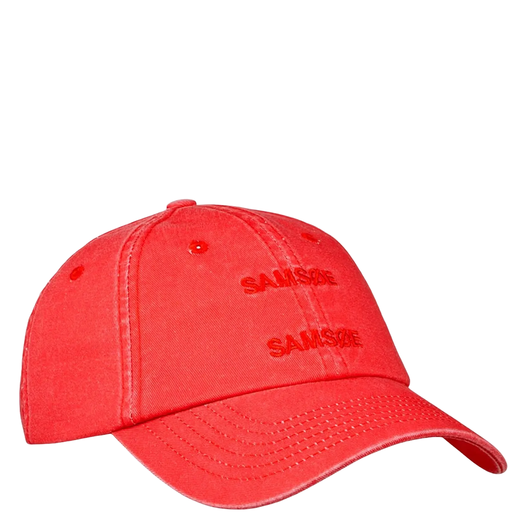 Kappe aus Bio-Baumwolle Rot