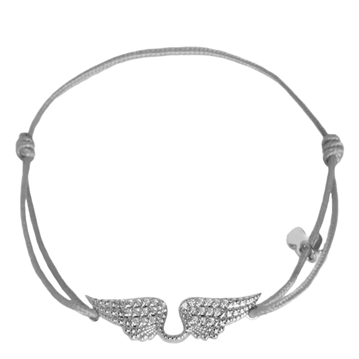 Armband mit Strass Grau LINK