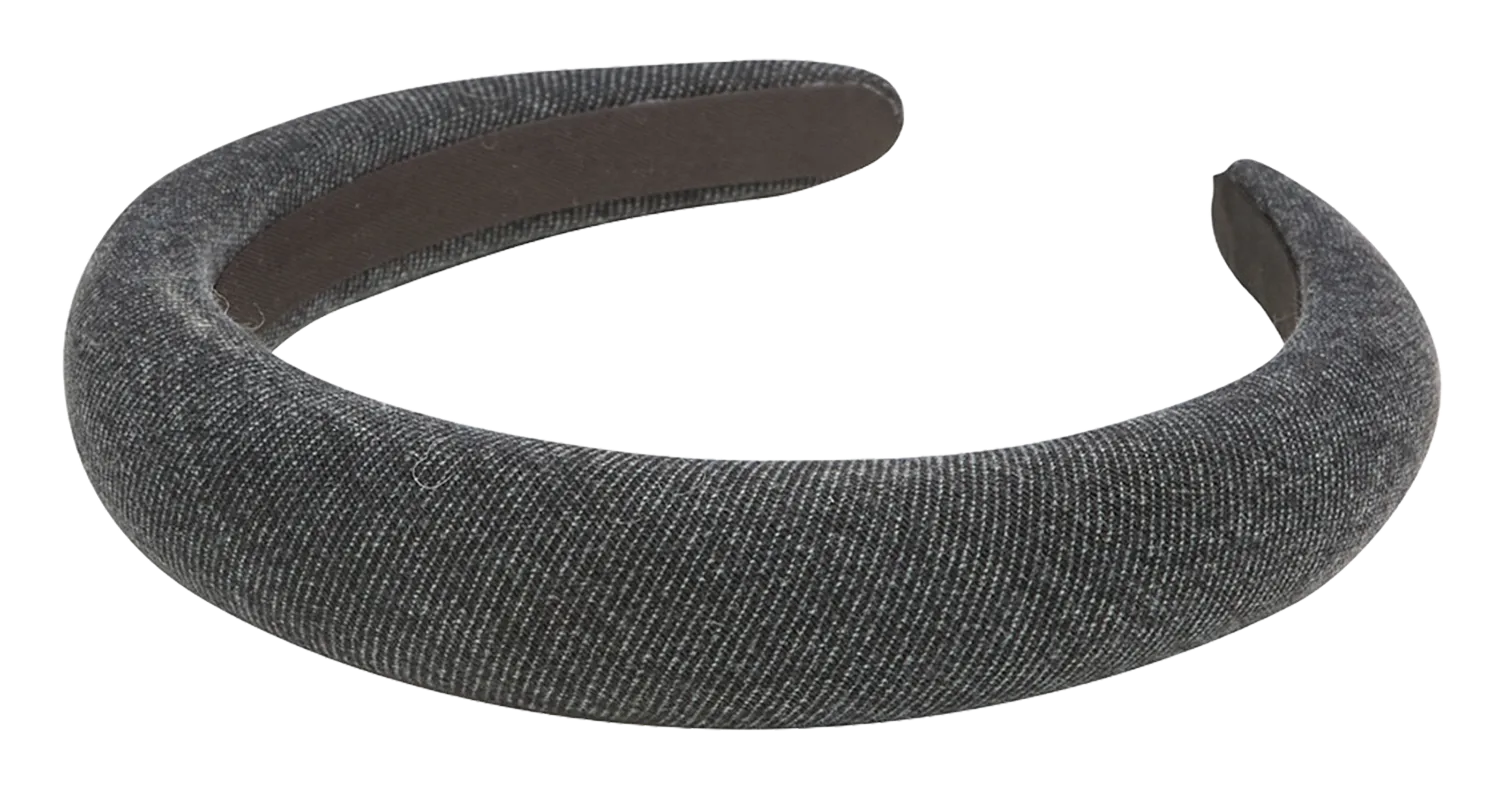 Stirnband aus Baumwolle Beige