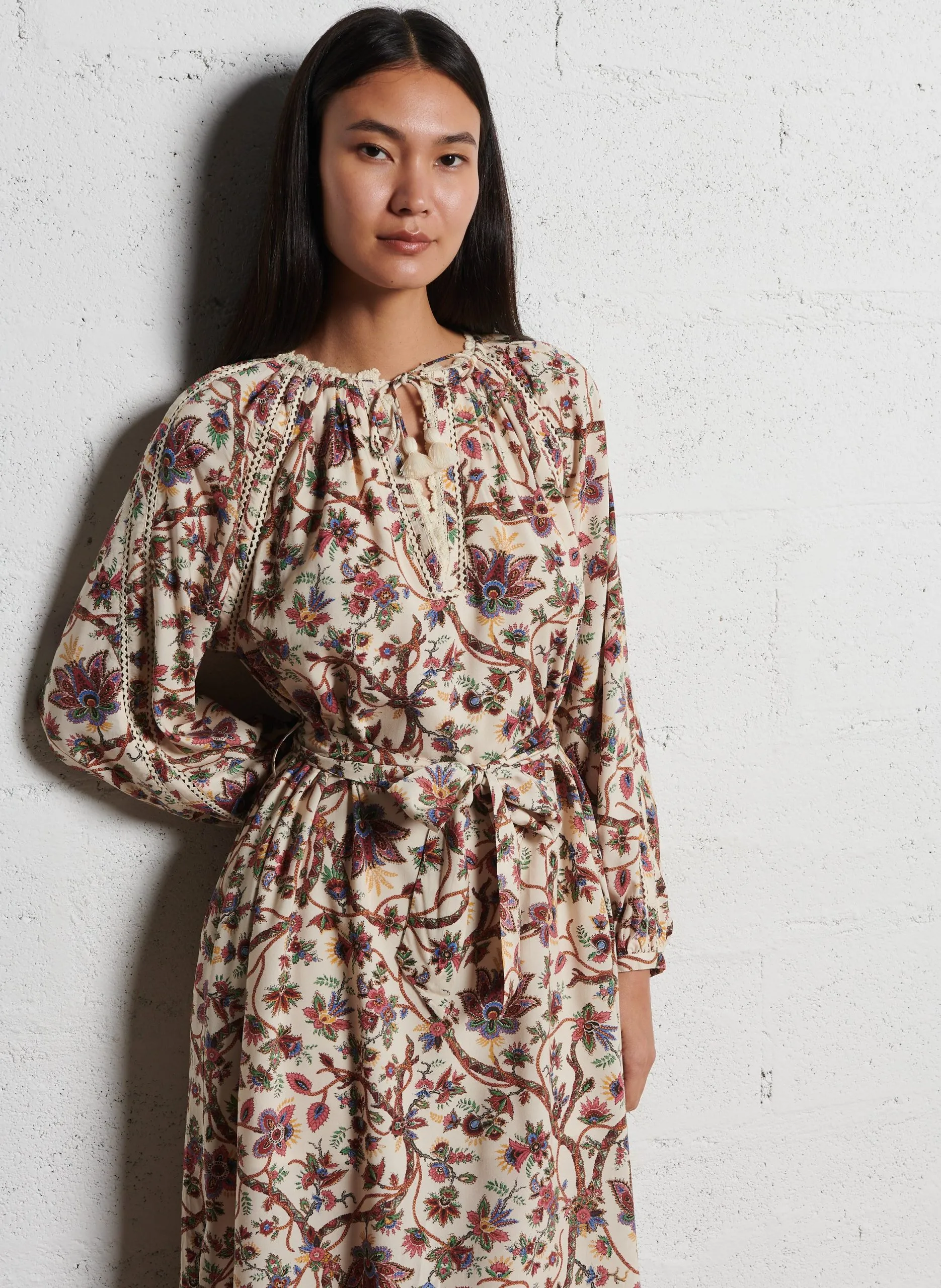 Atlas - Oversize-Pullover mit V-Ausschnitt Mehrfarbig MARTI