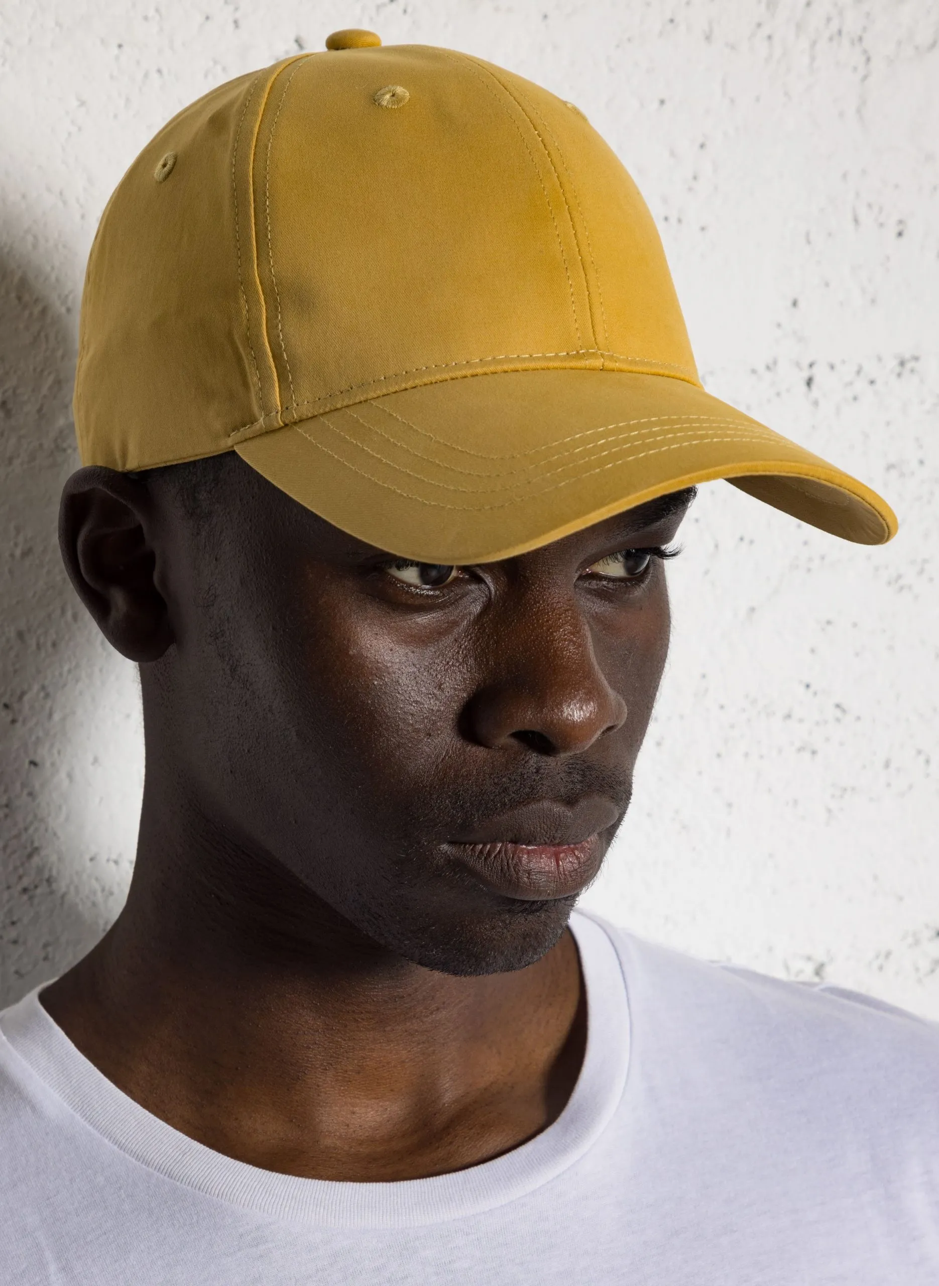 Baumwollkappe Gelb