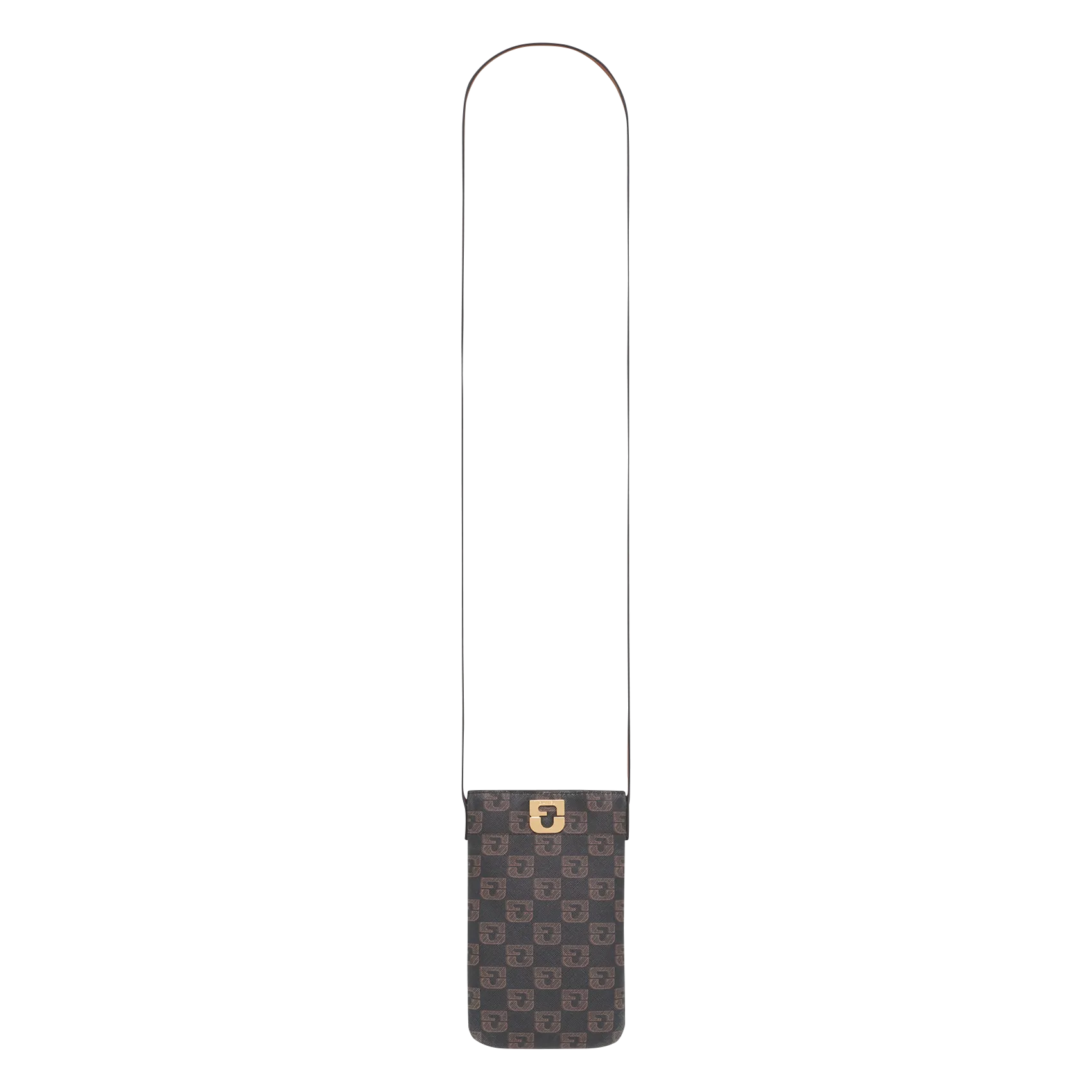 Handytasche mit Druck Braun LADYPHONE