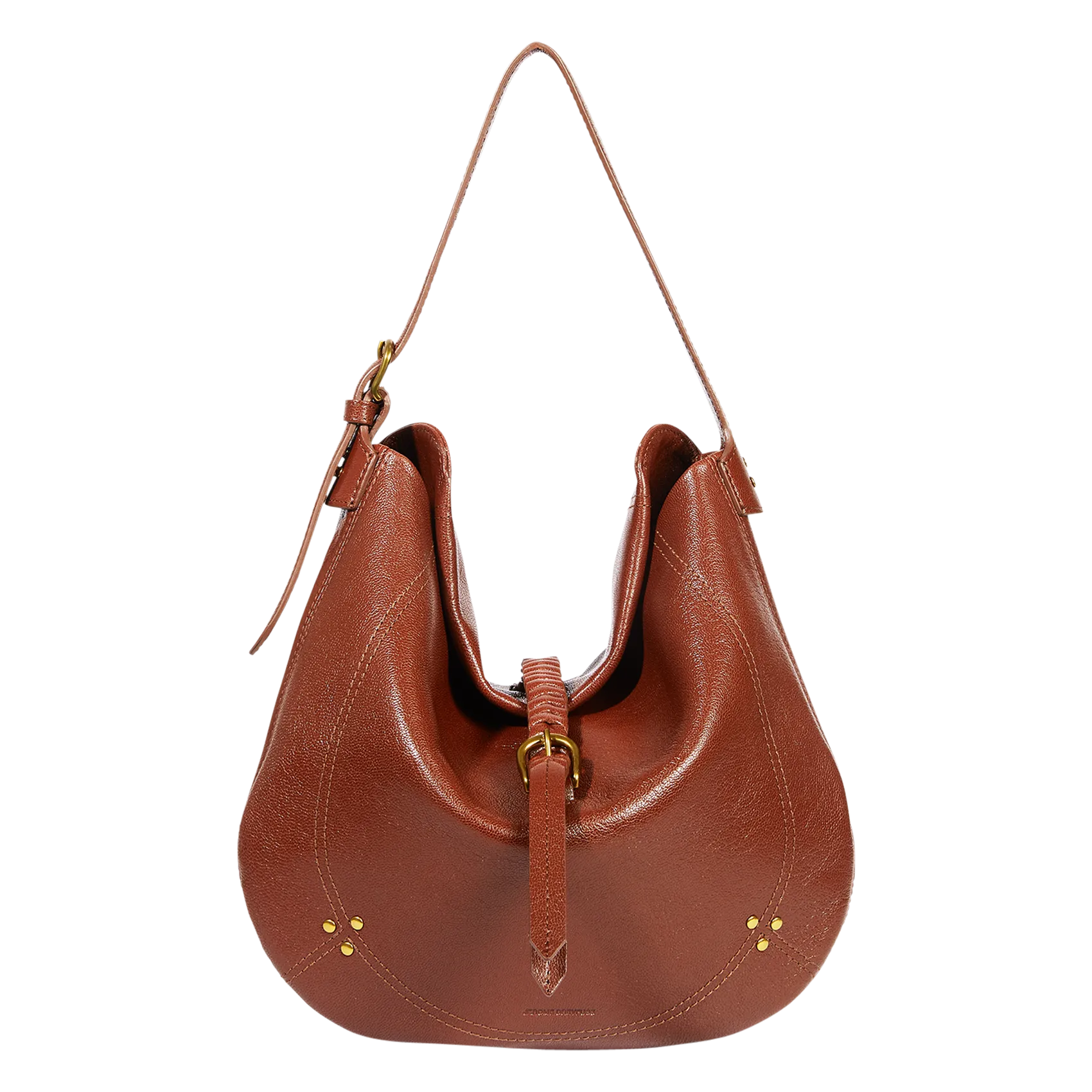 Brieftasche aus Leder Braun LUIS