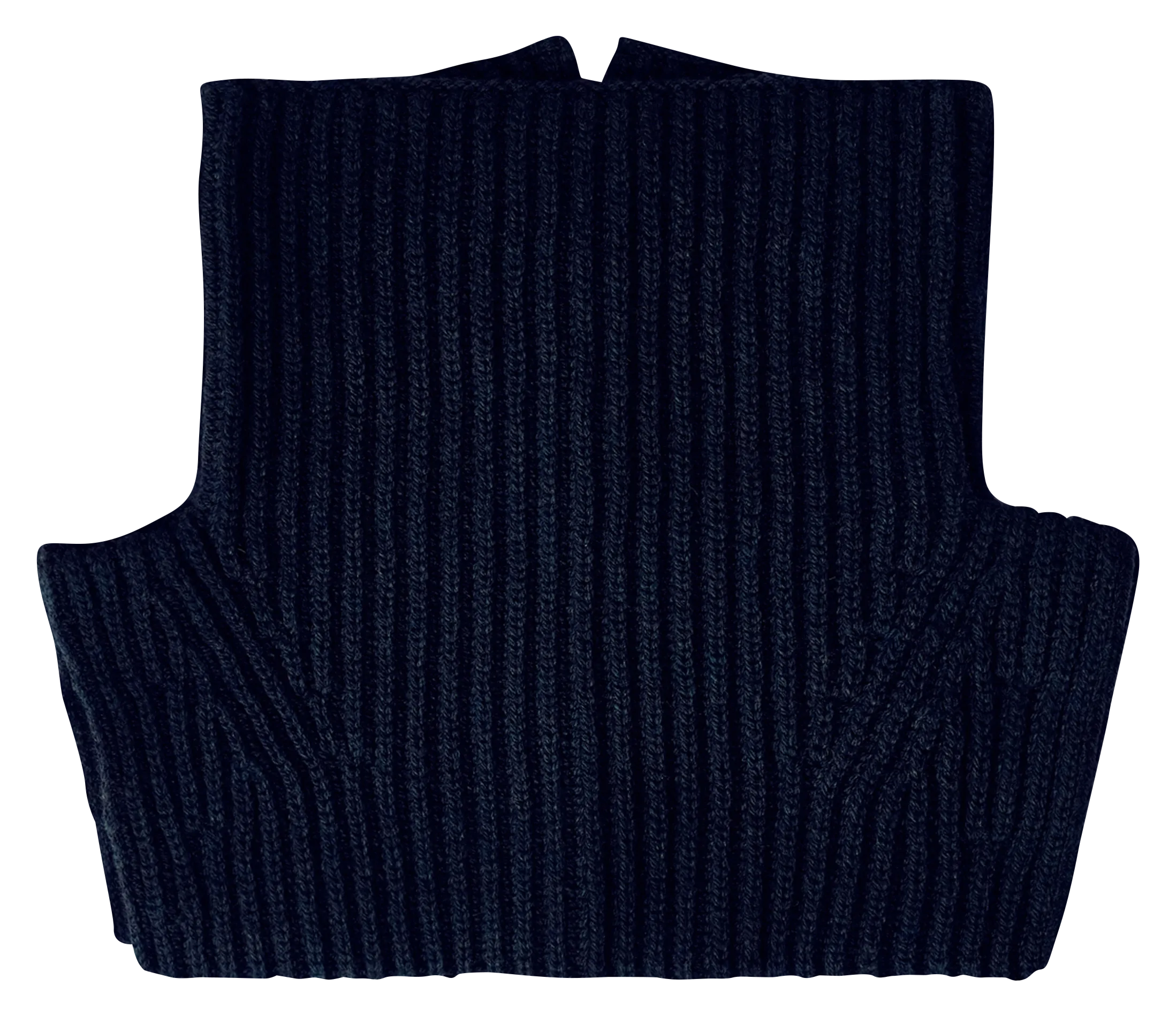 Merinowollkragen Blau GAD