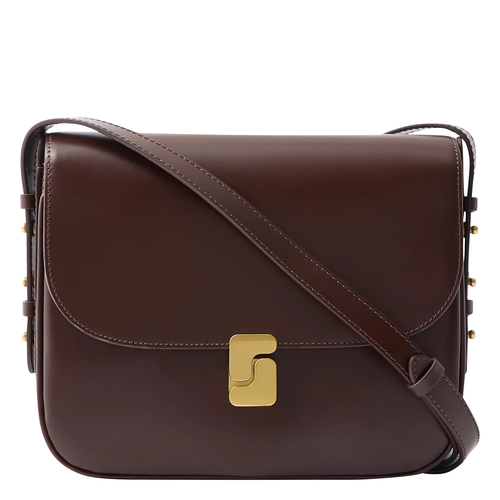 Brieftasche aus Leder Braun BELLISSIMA MAXI