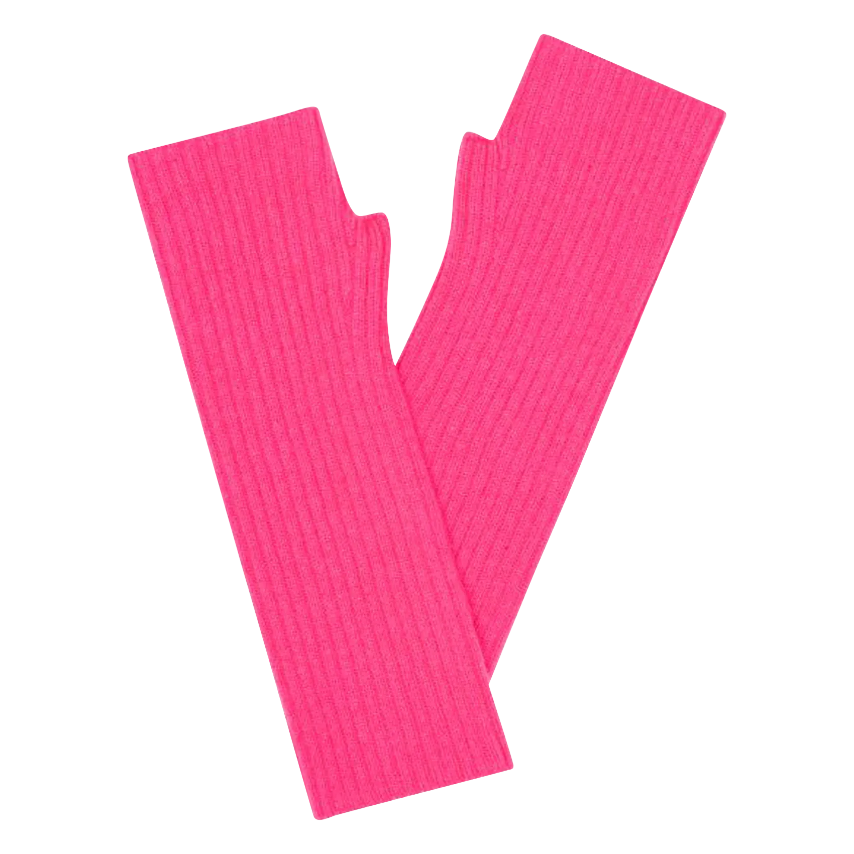 Fäustlinge aus Kaschmir Rosa