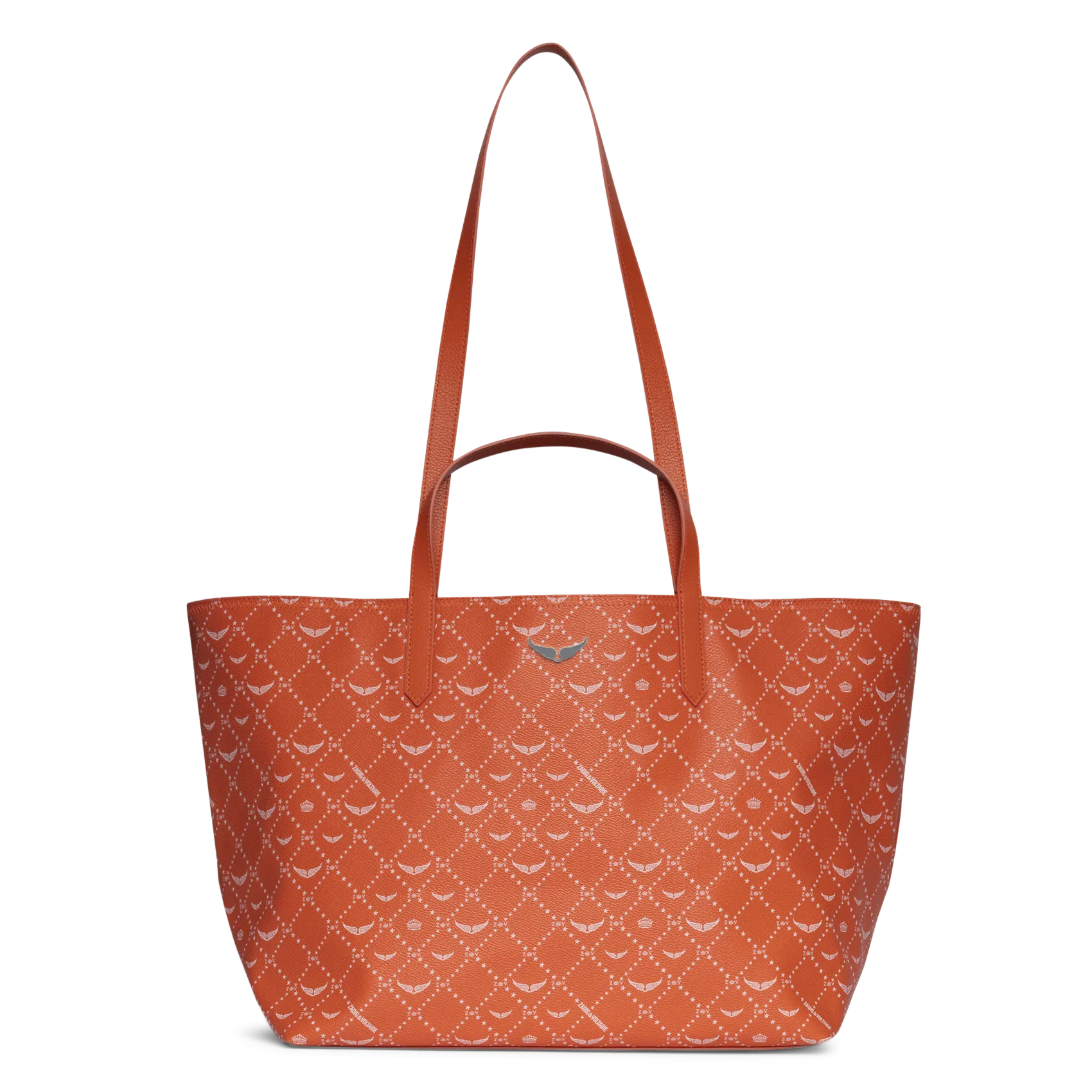 Bedruckte Shopper-Tasche Orange Z SHOPPER XL