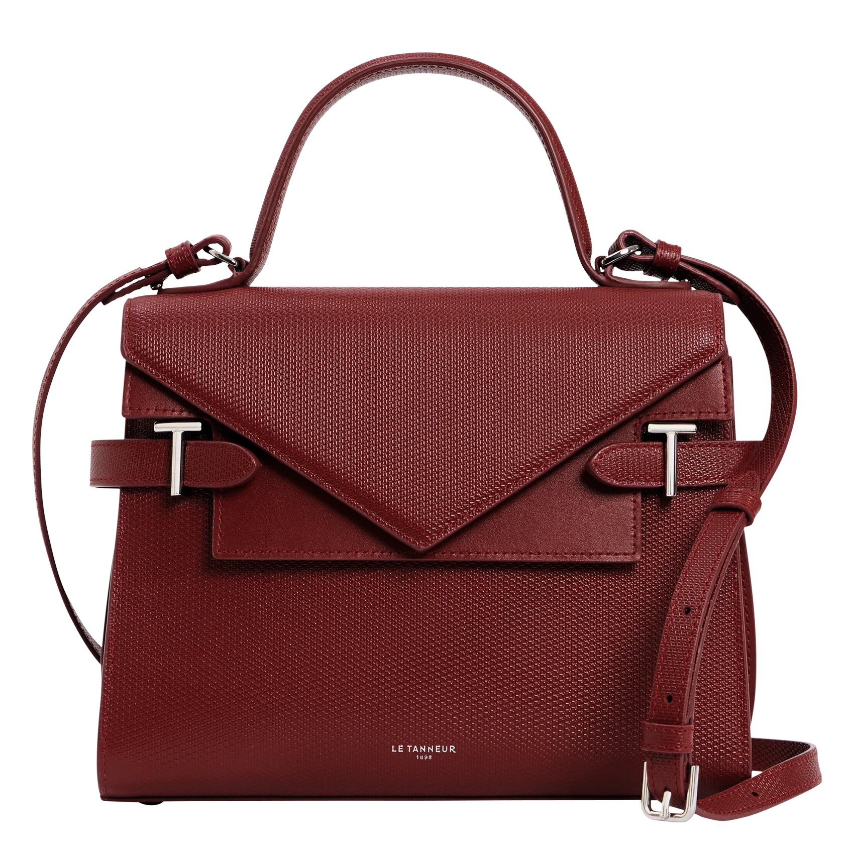 Delfina - Ledertasche Rot EMILIE