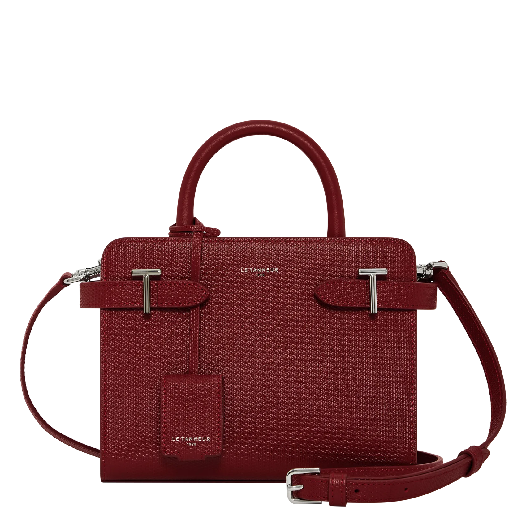 Brieftasche aus Leder Rot EMILIE