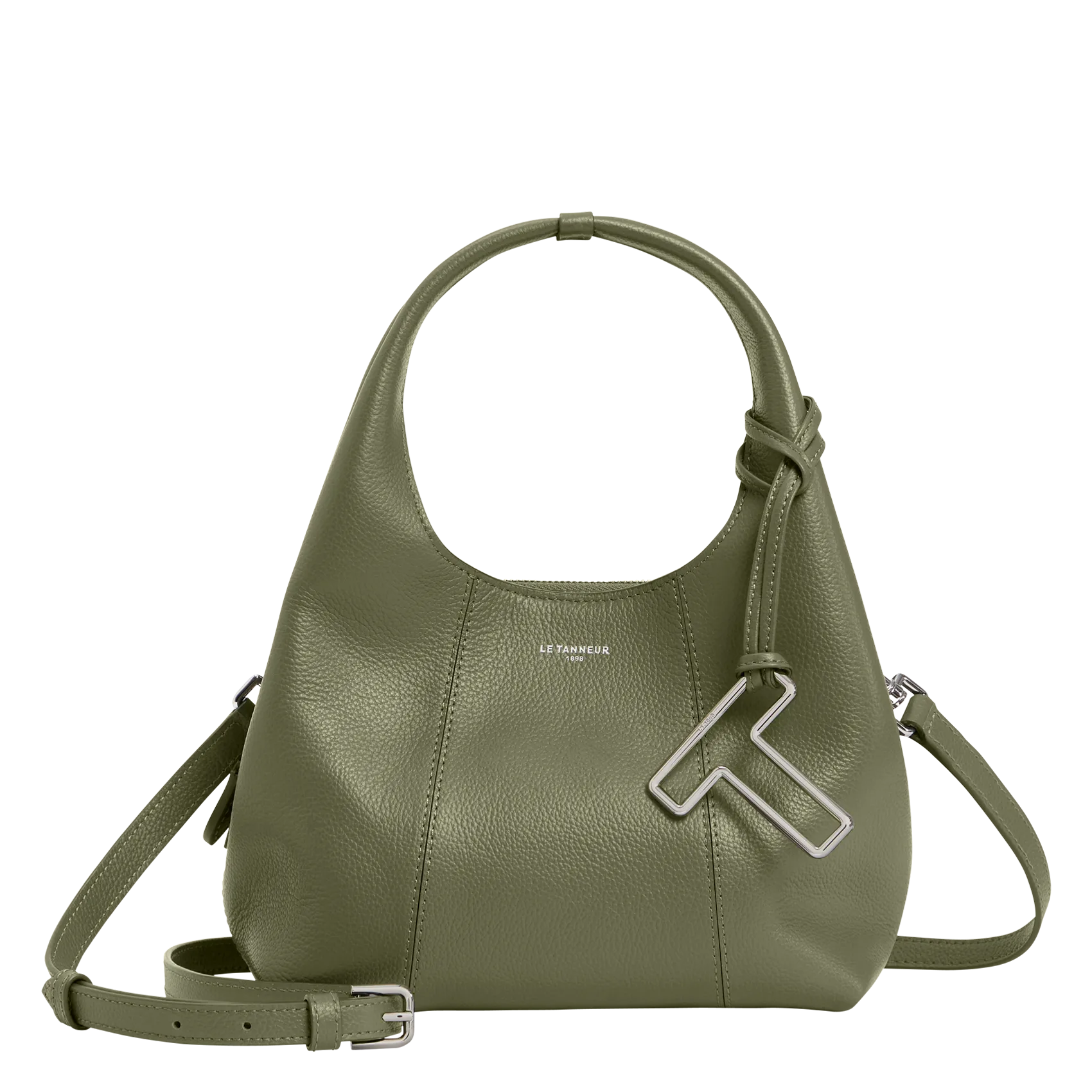 Lederhandtasche Grun JULIETTE