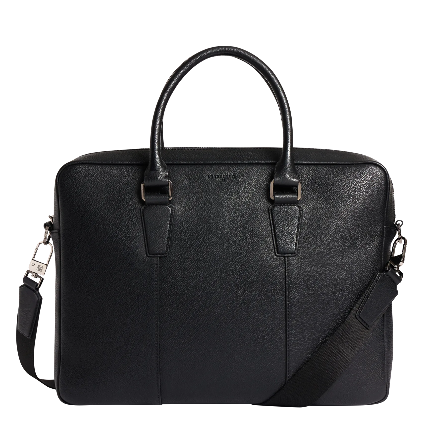 Dokumententasche aus Leder Schwarz MARCEAU