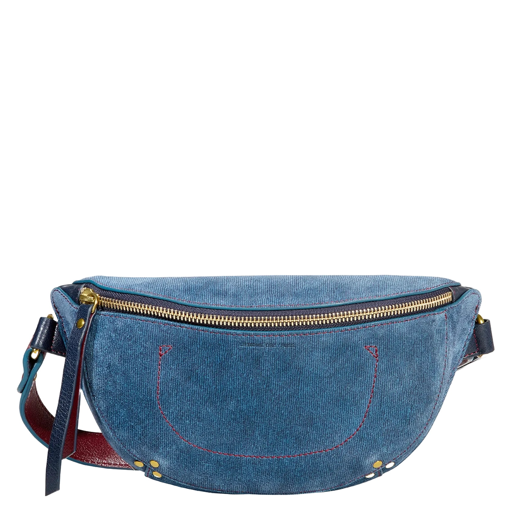 Bauchtasche aus Denim Blau LINO