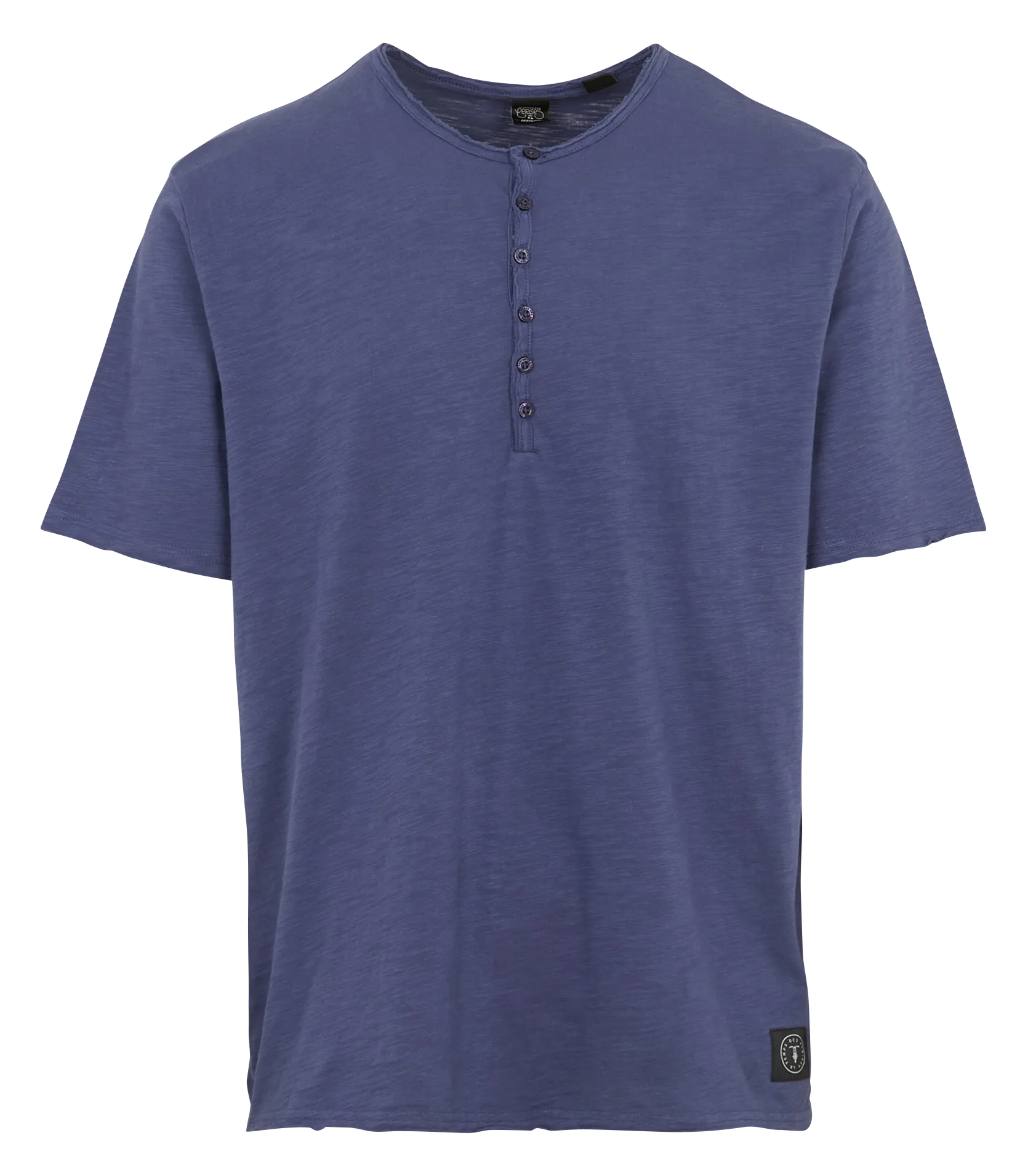 Gerade geschnittenes T-Shirt aus Baumwolle Blau NEO