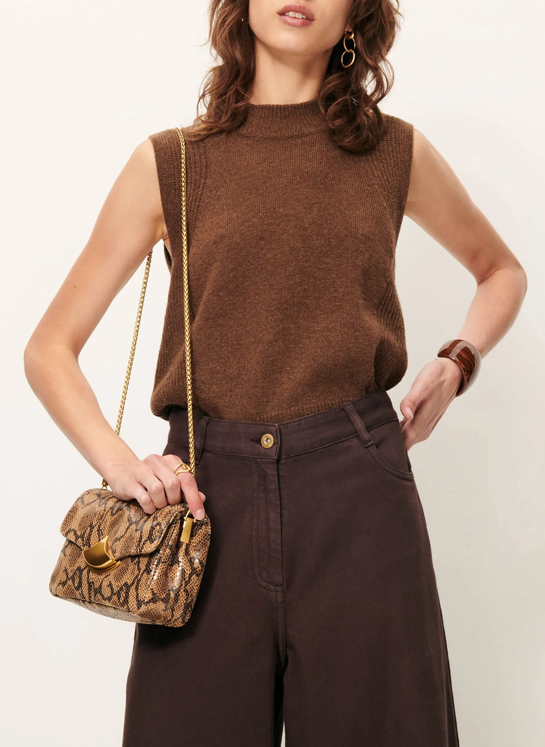 Abidjan - Wollpullover mit Rundhalsausschnitt Grau BAYNINO