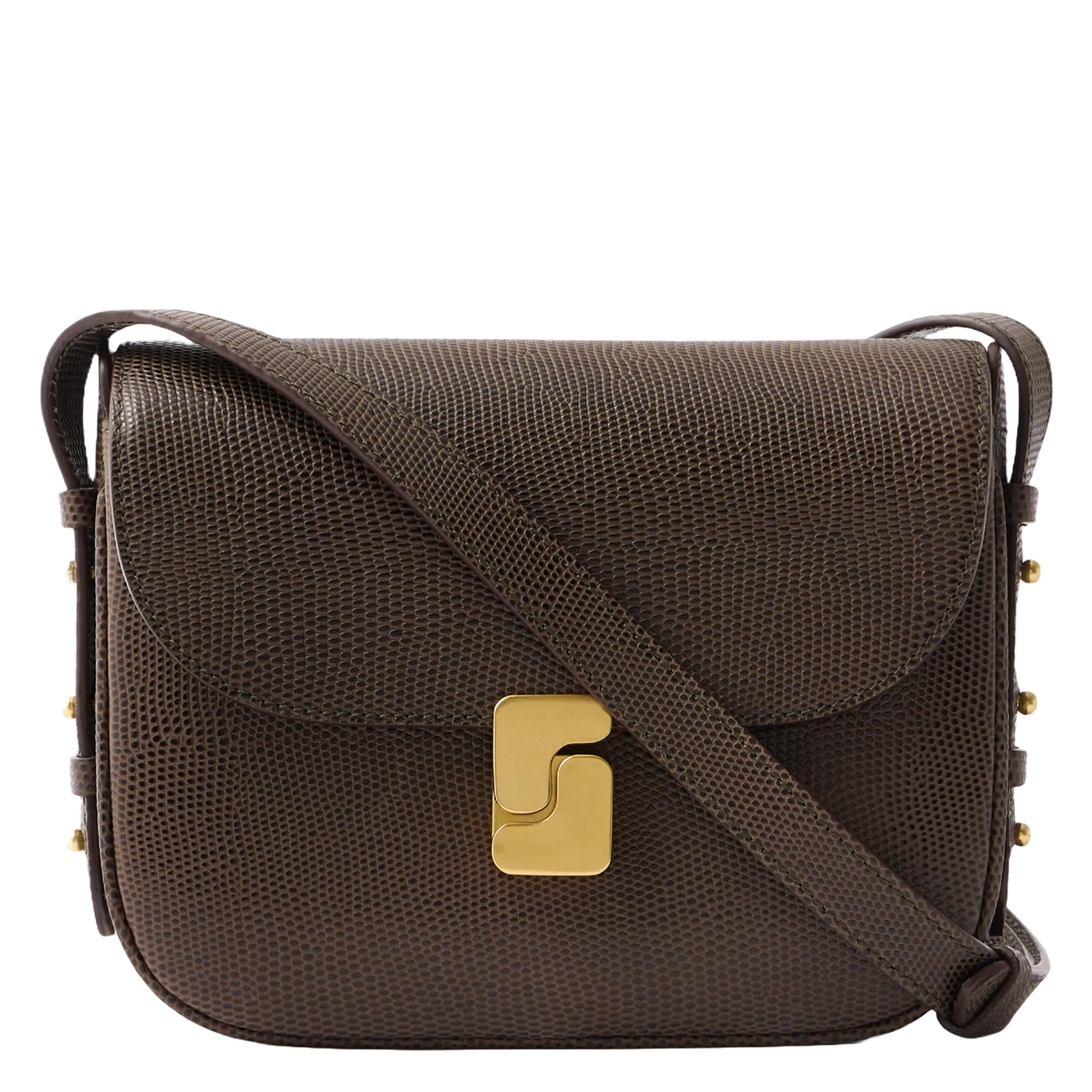 Brieftasche aus Leder Grun BELLISSIMA MINI