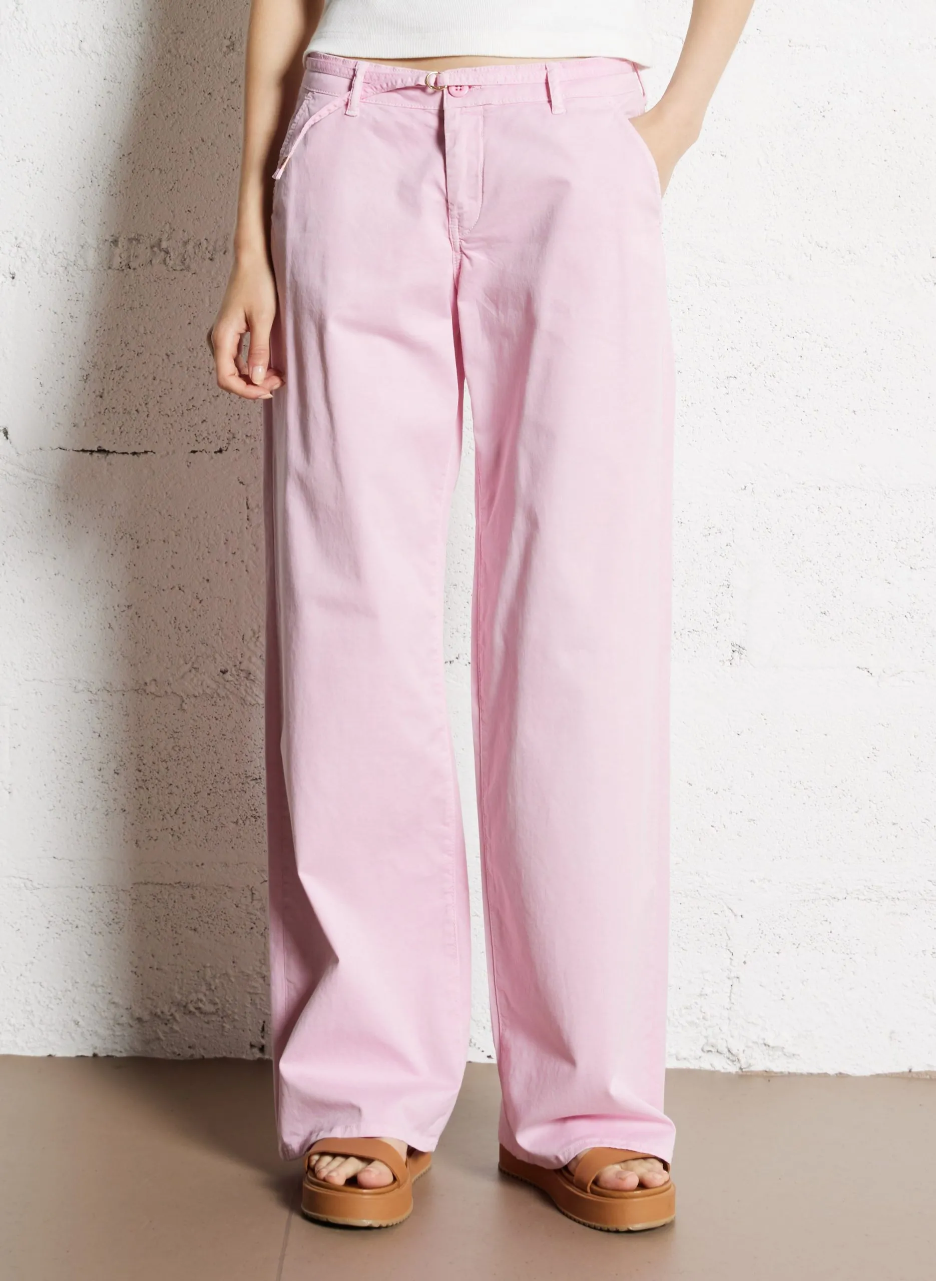 Bucket Hat aus Baumwoll-Mix Rosa TAHIS