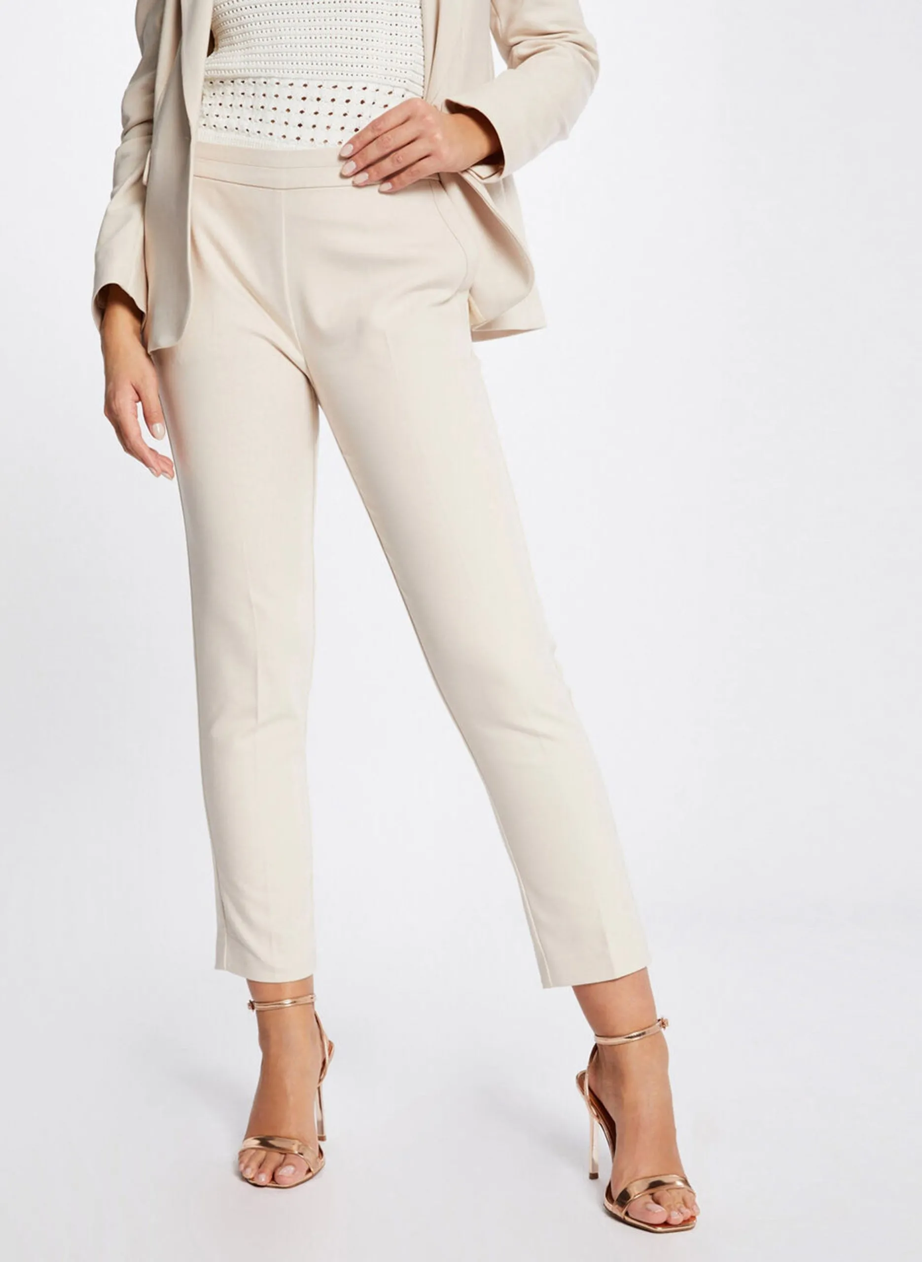 7/8-Hose, Slim Fit Schwarz 211-PROSY.F