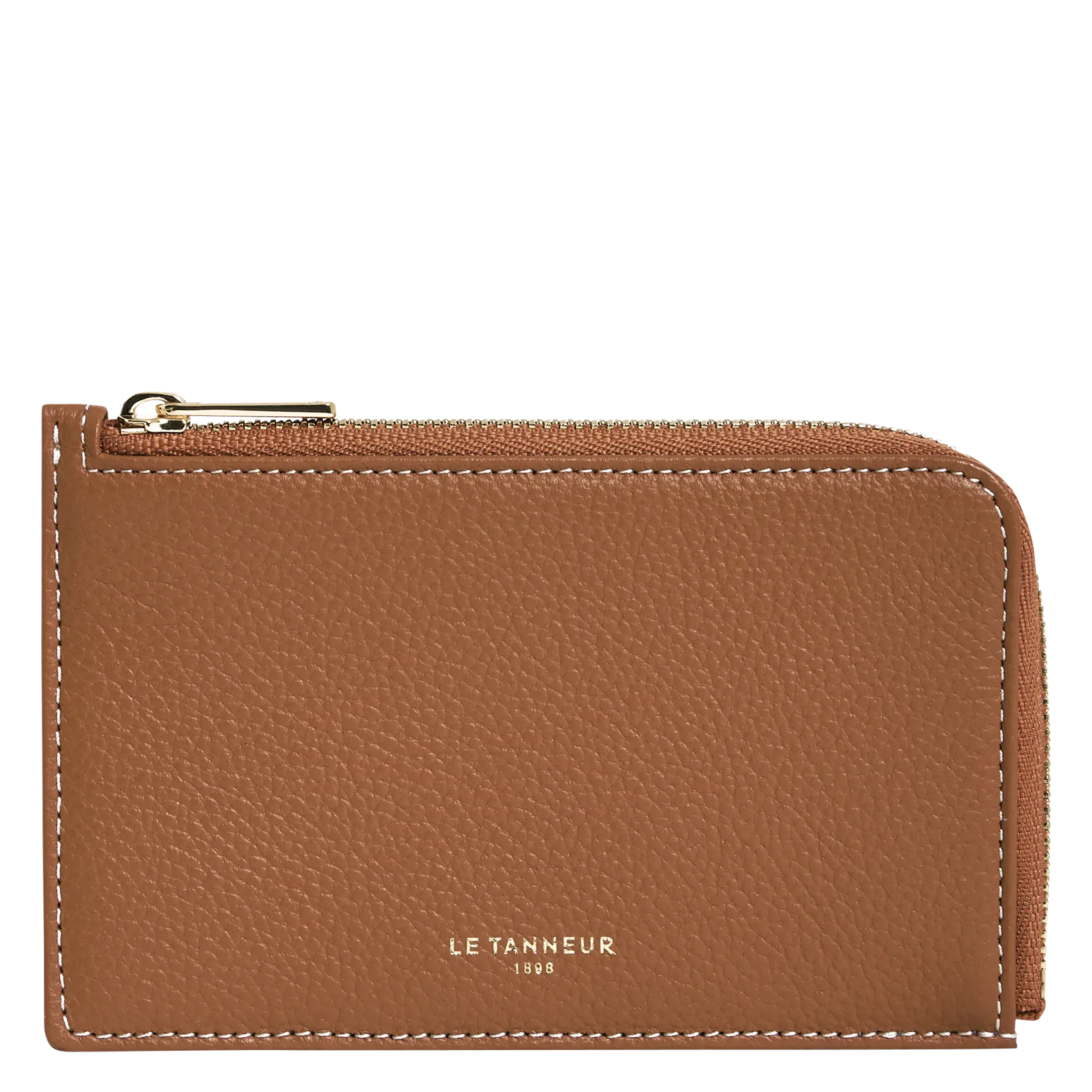 - 100 % Leder, - 6 Kartenschlitze, - 1 zentrale Tasche, - Maße: B10 x H7 cm. Braun EMILIE