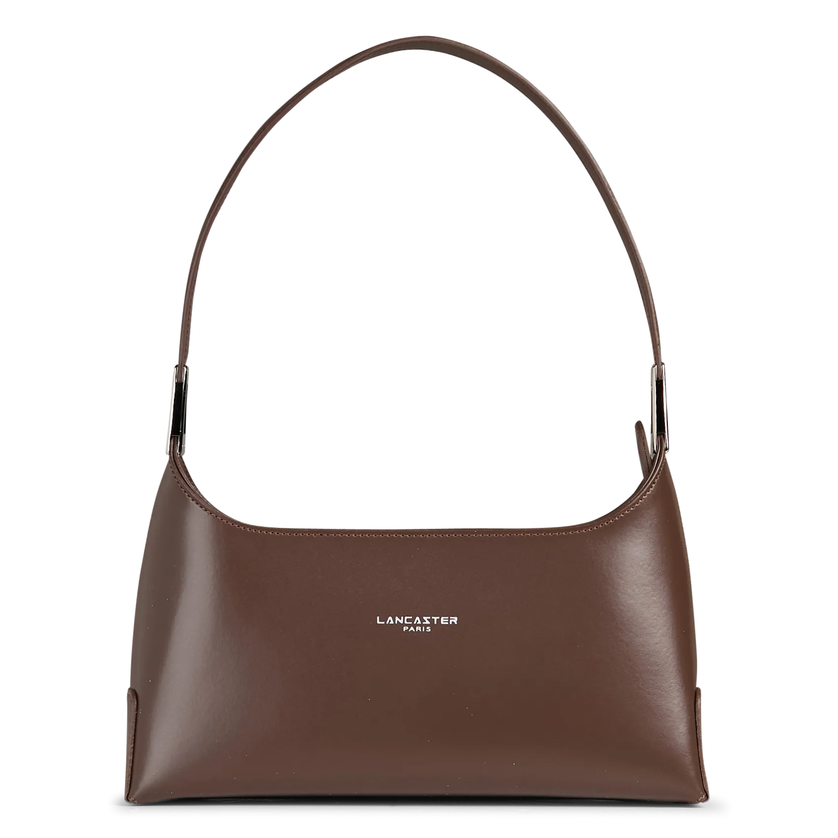 Baguette-Tasche aus Glattleder Braun SUAVE ACE