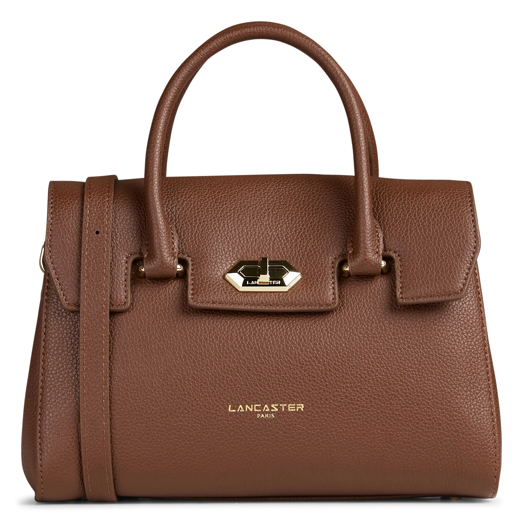 Handtasche aus Leder Braun MILANO COSMOS