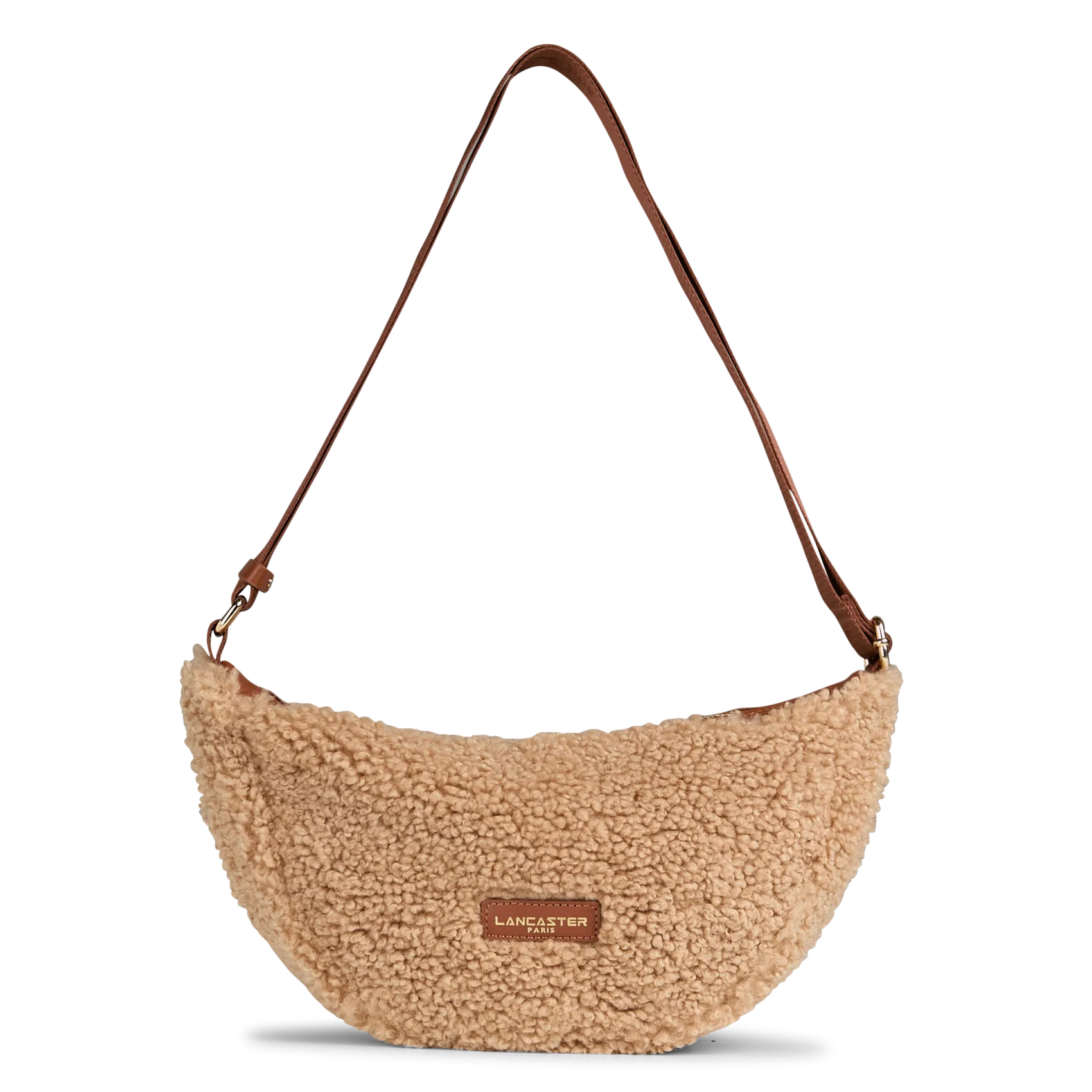 Brieftasche aus Leder Braun CANVA KBA