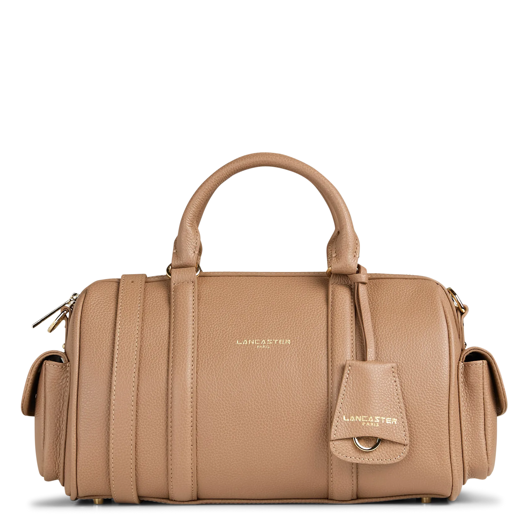 Sporttasche aus Leder Beige MILANO ANA