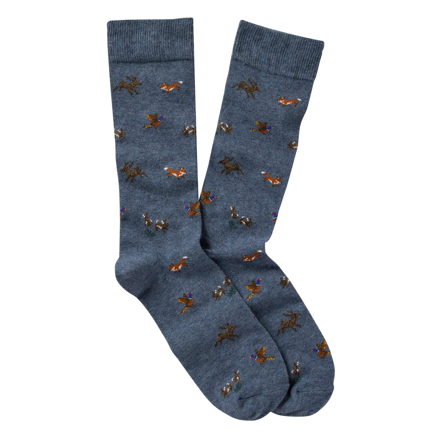 Socken aus Baumwollmischung Blau SCOTT