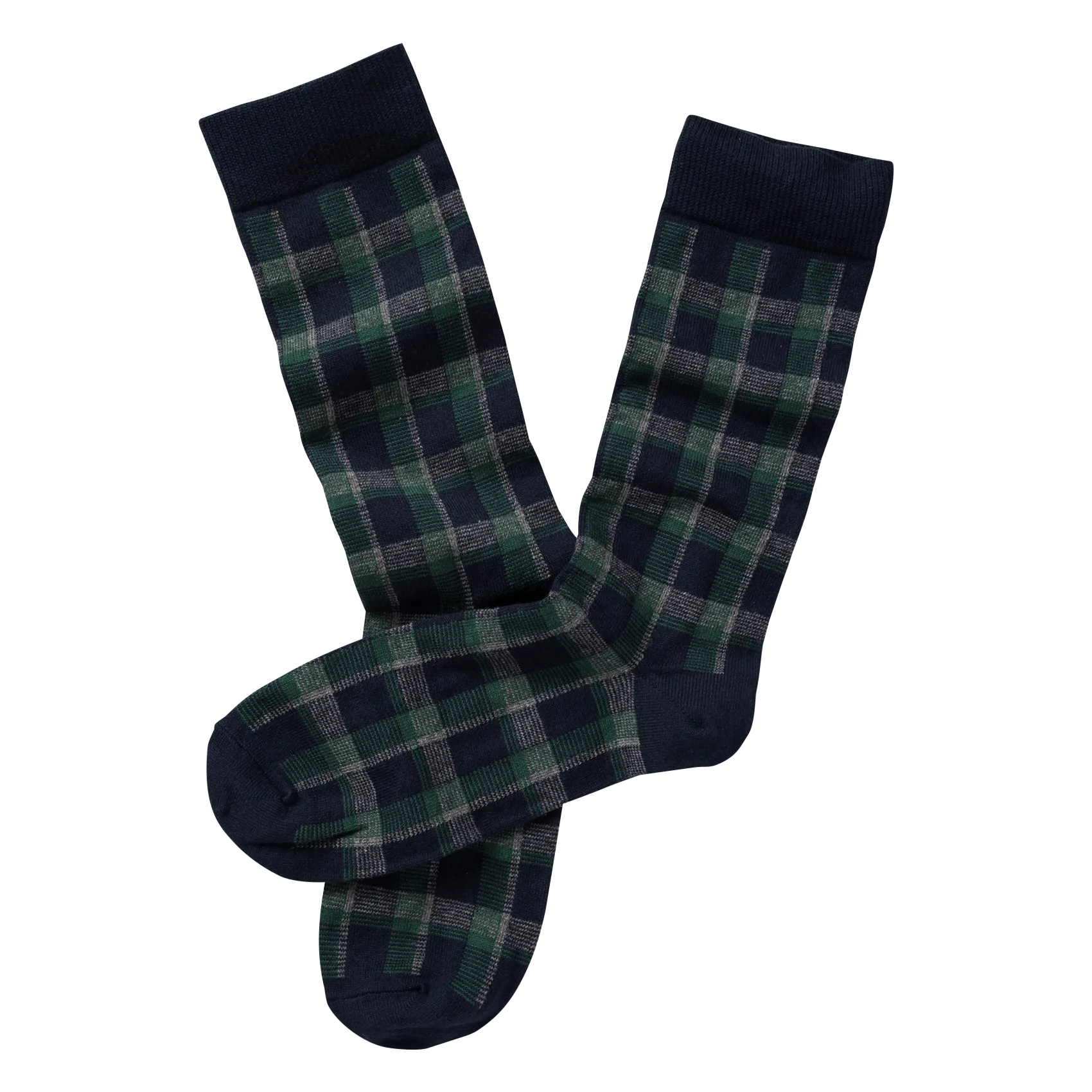 Baumwollsocken mit Logo Grun HUGO