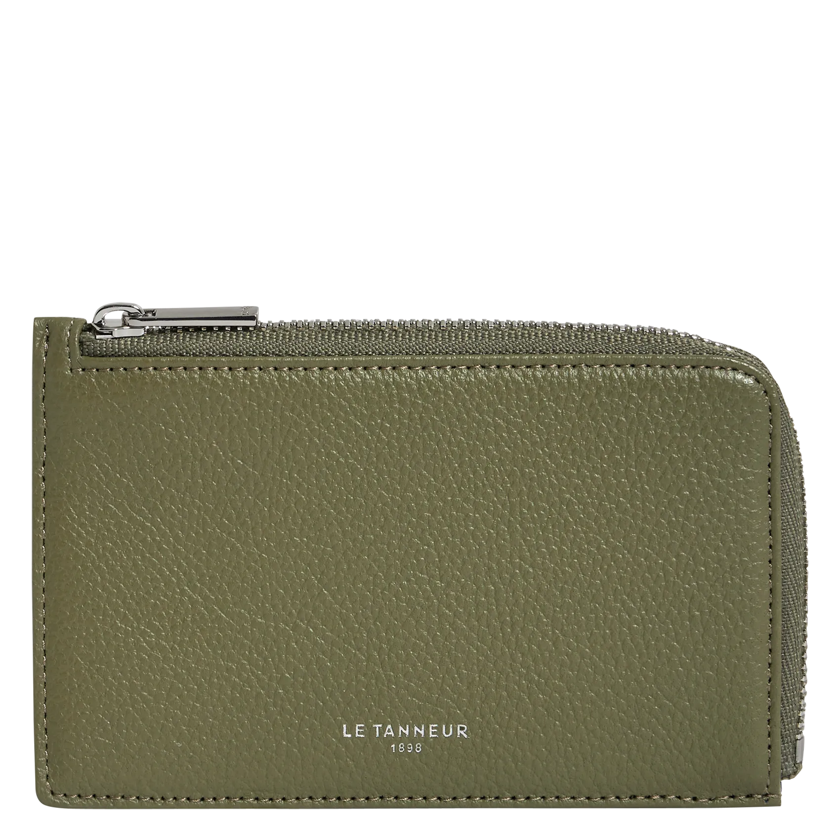 - 100 % Leder, - 6 Kartenschlitze, - 1 zentrale Tasche, - Maße: B10 x H7 cm. Grun EMILIE