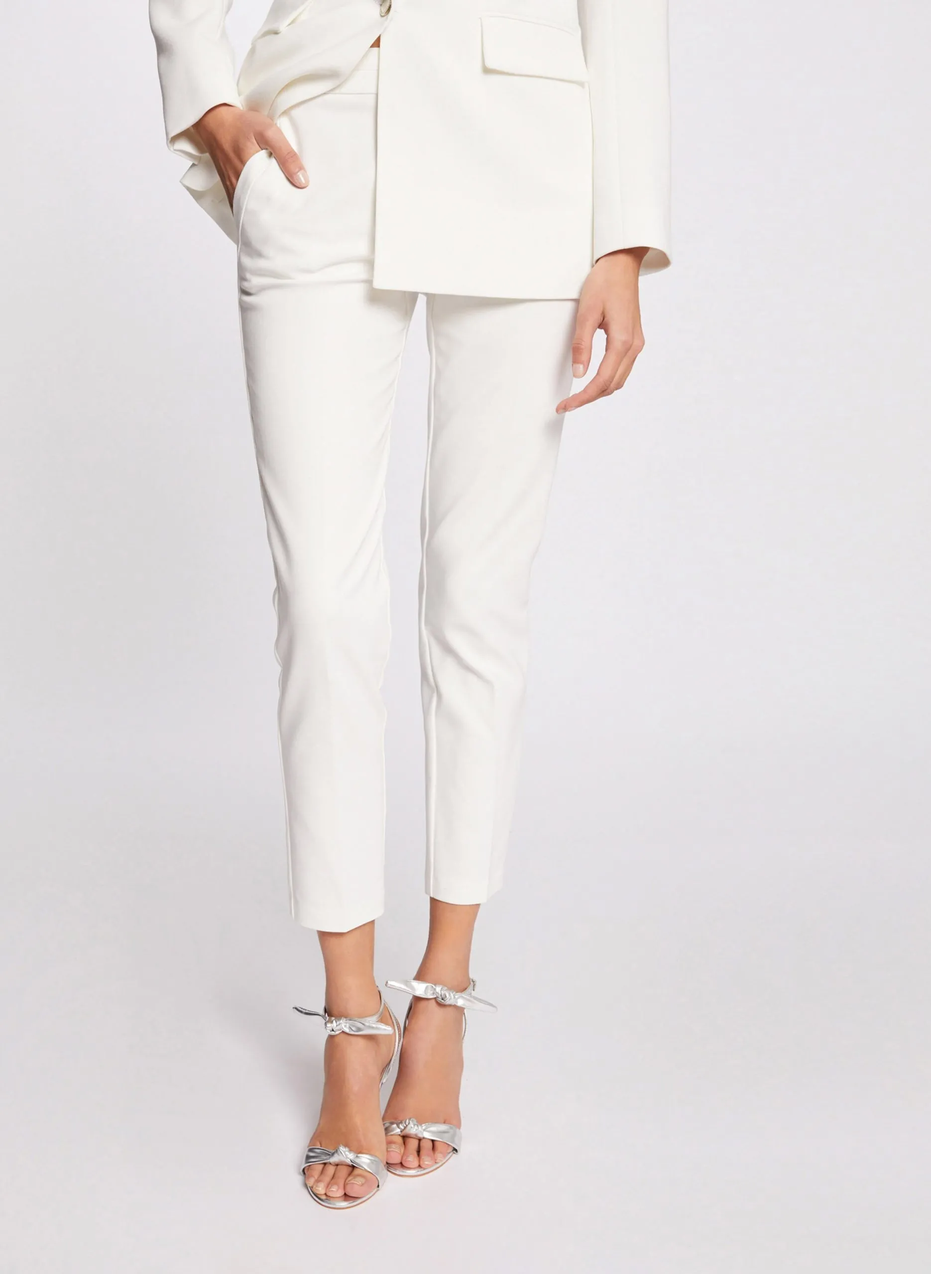 7/8-Zigarettenhose Beige 211-PROSY.F