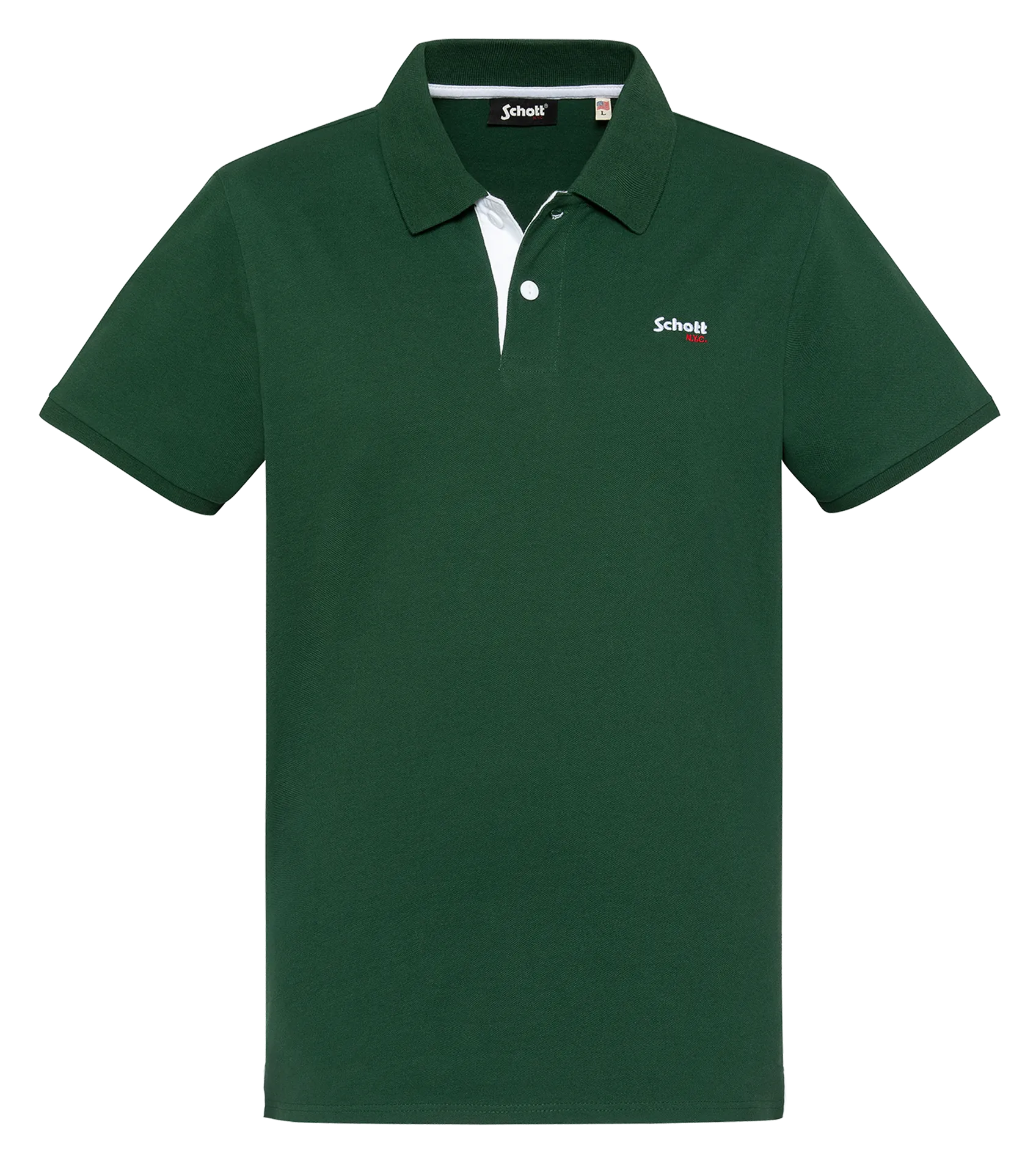 Poloshirt Grun
