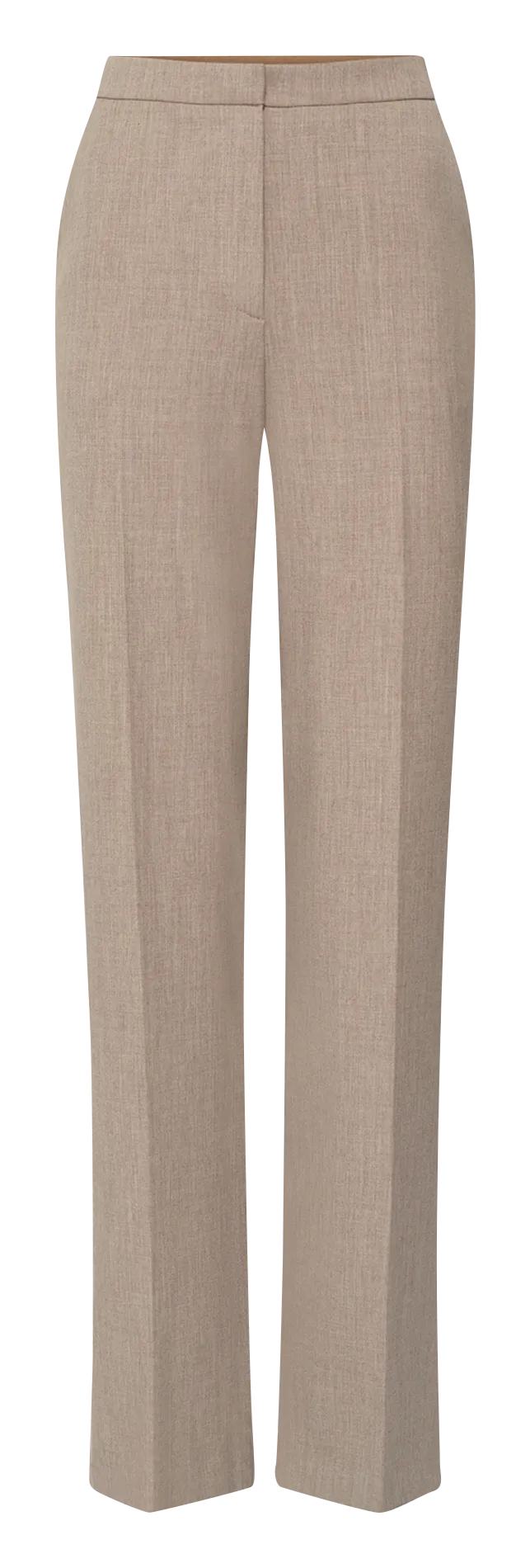 Gerade geschnittene Hose Beige CECILE