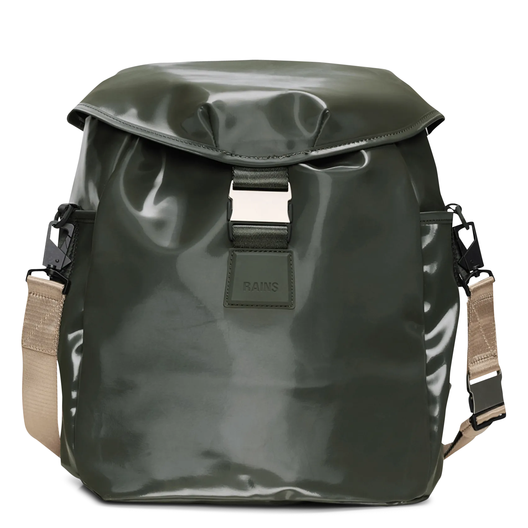 Beschichteter Rucksack Grun VALERA