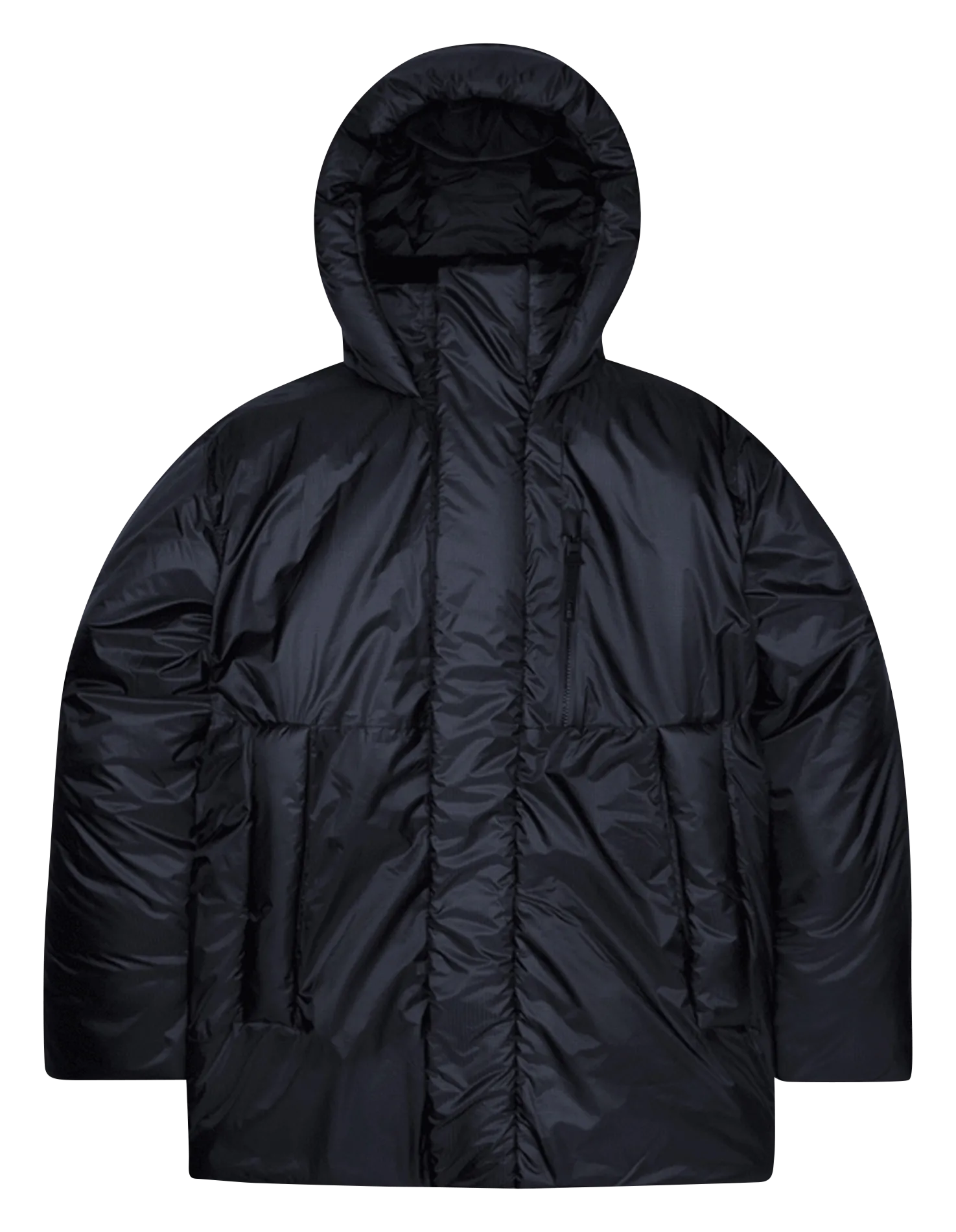 Oversize Steppjacke mit Stehkragen Blau TORNA